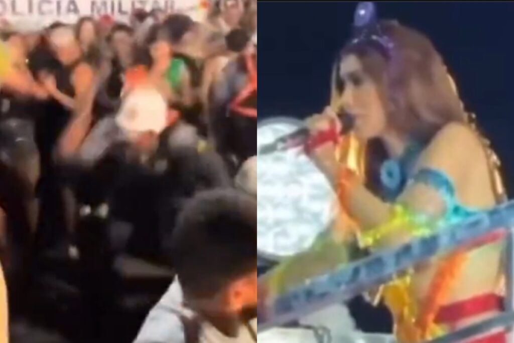 Durante uma apresentação no Carnaval de São Luís, no Maranhão, a cantora Anitta interrompeu seu bloco para denunciar um suspeito de furtos, conforme relatado pelo site Metrópoles. A publicação detalha que a artista notou a presença de um indivíduo que estaria cometendo furtos entre os foliões e prontamente alertou as autoridades presentes no local. Segundo o site, a intervenção de Anitta foi decisiva para que a polícia pudesse agir rapidamente e conter o suspeito, que foi repreendido pelos agentes de segurança. De acordo com o Metrópoles, a atitude da cantora foi recebida com aplausos pelo público, que reconheceu a importância de sua ação para garantir a segurança dos participantes do evento. A publicação destaca que Anitta, além de interromper a apresentação para fazer a denúncia, também fez questão de debochar do suspeito enquanto ele era abordado pelos policiais. O site descreve que a artista não hesitou em usar o microfone para expressar seu descontentamento com a situação, reforçando seu compromisso com a segurança e o bem-estar de seus fãs. O Metrópoles ainda informa que o episódio ocorreu em um dos momentos mais animados do bloco, mas que a intervenção de Anitta não comprometeu o andamento da festa. Após a ação policial, a cantora retomou sua apresentação, mantendo a energia e a animação do público. Segundo a publicação, a atitude de Anitta foi vista como um exemplo de responsabilidade e atenção por parte de uma figura pública, que utilizou sua visibilidade para colaborar com a segurança do evento.