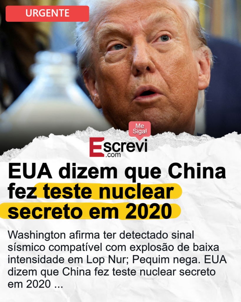 De acordo com informações divulgadas pelo site Screvi.com, os Estados Unidos afirmaram que a China realizou um teste nuclear secreto em 2020. Segundo a publicação, Washington teria detectado um sinal sísmico que seria compatível com uma explosão de baixa intensidade na região de Lop Nur, na China. Essa detecção levantou preocupações sobre a possibilidade de Pequim estar conduzindo atividades nucleares não declaradas, o que poderia ter implicações significativas para a segurança global e para os tratados internacionais de não proliferação nuclear. Ainda conforme o site, as autoridades chinesas negaram veementemente as acusações feitas pelos Estados Unidos. Pequim teria afirmado que as atividades em Lop Nur são de natureza pacífica e que não houve qualquer teste nuclear secreto. A publicação destaca que a China reiterou seu compromisso com os tratados internacionais de não proliferação nuclear e enfatizou que todas as suas atividades nucleares são conduzidas de acordo com as normas internacionais. A negativa chinesa, segundo a publicação, busca minimizar as tensões e evitar um aumento na desconfiança entre as duas potências. O site Screvi.com também menciona que essa acusação dos Estados Unidos ocorre em um contexto de relações já tensas entre os dois países, com disputas comerciais e geopolíticas em várias frentes. Segundo a publicação, a alegação de um teste nuclear secreto pode intensificar ainda mais as tensões e complicar as negociações diplomáticas em andamento. Além disso, a situação levanta questões sobre a transparência e a confiança mútua entre as nações, elementos essenciais para a manutenção da estabilidade e da paz mundial.