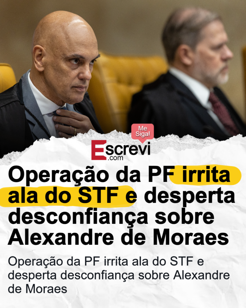De acordo com uma publicação no blog de Malu Gaspar, no site O Globo, uma recente operação da Polícia Federal gerou desconforto entre alguns membros do Supremo Tribunal Federal (STF). A operação, cujo teor específico não foi detalhado na publicação, teria causado irritação em uma ala do STF, segundo o site. Essa reação negativa estaria relacionada a possíveis desentendimentos internos sobre a condução e os objetivos da operação, que, conforme a publicação, não foram amplamente discutidos ou acordados entre todos os ministros do tribunal. Ainda segundo o blog de Malu Gaspar, a operação também levantou suspeitas e desconfianças em relação ao ministro Alexandre de Moraes. A publicação sugere que a atuação de Moraes, em particular, foi vista com reservas por alguns de seus pares no STF, que teriam questionado a sua postura e decisões no contexto da operação. Essa desconfiança, conforme o site, pode estar ligada a percepções de que o ministro estaria agindo de forma autônoma ou sem o devido alinhamento com o restante do tribunal, o que teria gerado um clima de tensão e incerteza entre os ministros. O blog de Malu Gaspar destaca que a situação atual reflete um momento de instabilidade e questionamentos dentro do STF, com possíveis implicações para a dinâmica interna do tribunal. Segundo a publicação, a operação da Polícia Federal e as reações subsequentes evidenciam fissuras na coesão do STF, que podem impactar a confiança mútua entre os ministros e a percepção pública sobre a unidade e a imparcialidade da corte. O site sugere que esses desdobramentos poderão influenciar futuras decisões e a forma como o tribunal se posiciona em relação a questões sensíveis e de grande repercussão nacional.