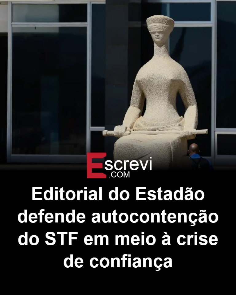 O editorial publicado nesta quarta-feira, 18, pelo jornal O Estado de S. Paulo, aborda a necessidade de o Supremo Tribunal Federal (STF) reforçar a autocontenção como um pilar de sua legitimidade, especialmente em um momento de crise de confiança. Segundo o jornal, a autocontenção é fundamental para que o STF mantenha sua credibilidade e cumpra seu papel dentro do sistema democrático. O texto destaca que, à medida que o poder institucional do STF cresce, também deve aumentar a disposição do tribunal em limitar seu próprio alcance, o que seria um princípio essencial para o funcionamento da democracia constitucional. De acordo com a publicação, a autocontenção do STF não significa abdicar de suas responsabilidades, mas sim exercer suas funções com prudência e respeito aos limites institucionais. O editorial sugere que, ao agir com moderação, o STF pode evitar a percepção de que está ultrapassando suas atribuições e, assim, contribuir para a estabilidade do sistema político. O jornal enfatiza que essa postura é crucial para que o tribunal continue a ser visto como um árbitro imparcial e confiável, capaz de garantir o equilíbrio entre os poderes e proteger os direitos fundamentais dos cidadãos. O Estado de S. Paulo argumenta que a crise de confiança enfrentada pelo STF pode ser mitigada se o tribunal adotar uma postura mais contida e respeitosa em relação aos demais poderes. Segundo o editorial, essa abordagem não apenas reforçaria a legitimidade do STF, mas também fortaleceria a democracia como um todo. O texto conclui que, em tempos de incerteza e desconfiança, é ainda mais importante que as instituições democráticas, como o STF, demonstrem compromisso com os princípios constitucionais e atuem de maneira a preservar a confiança pública.