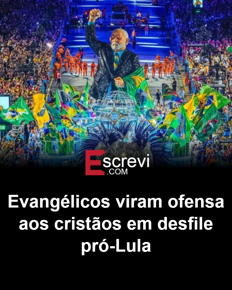 De acordo com uma pesquisa realizada pelo Instituto Ideia, divulgada na quinta-feira (19), 61,1% dos evangélicos consideraram ofensiva uma manifestação ocorrida durante um desfile pró-Lula. A pesquisa, que foi destacada pelo site Diário do Poder, revela a percepção de uma parcela significativa da comunidade evangélica em relação ao evento, que foi interpretado por muitos como um desrespeito às suas crenças religiosas. O levantamento buscou entender como diferentes grupos religiosos reagiram ao desfile e suas implicações no cenário político atual. Segundo a publicação, o desfile em questão gerou controvérsias ao incluir elementos que foram vistos por alguns participantes como uma afronta direta às tradições cristãs. A pesquisa do Instituto Ideia destacou que a reação negativa não se limitou apenas aos evangélicos, mas também foi observada em outros segmentos religiosos, embora em menor escala. O site Diário do Poder enfatiza que essa percepção de ofensa pode ter implicações significativas nas relações entre grupos religiosos e movimentos políticos, especialmente em um momento em que o país enfrenta divisões acentuadas em várias esferas sociais. Ainda conforme o Diário do Poder, a pesquisa do Instituto Ideia sugere que eventos como esse podem influenciar a opinião pública e o comportamento eleitoral de grupos religiosos. A manifestação pró-Lula, ao ser percebida como ofensiva por uma parte dos evangélicos, pode impactar a forma como esses eleitores se posicionam politicamente. O site destaca que a relação entre religião e política no Brasil é complexa e frequentemente influenciada por eventos que tocam em questões sensíveis para os fiéis. Assim, a pesquisa oferece uma visão sobre como manifestações culturais e políticas são recebidas por diferentes segmentos da sociedade, refletindo a diversidade de opiniões e sensibilidades presentes no país.