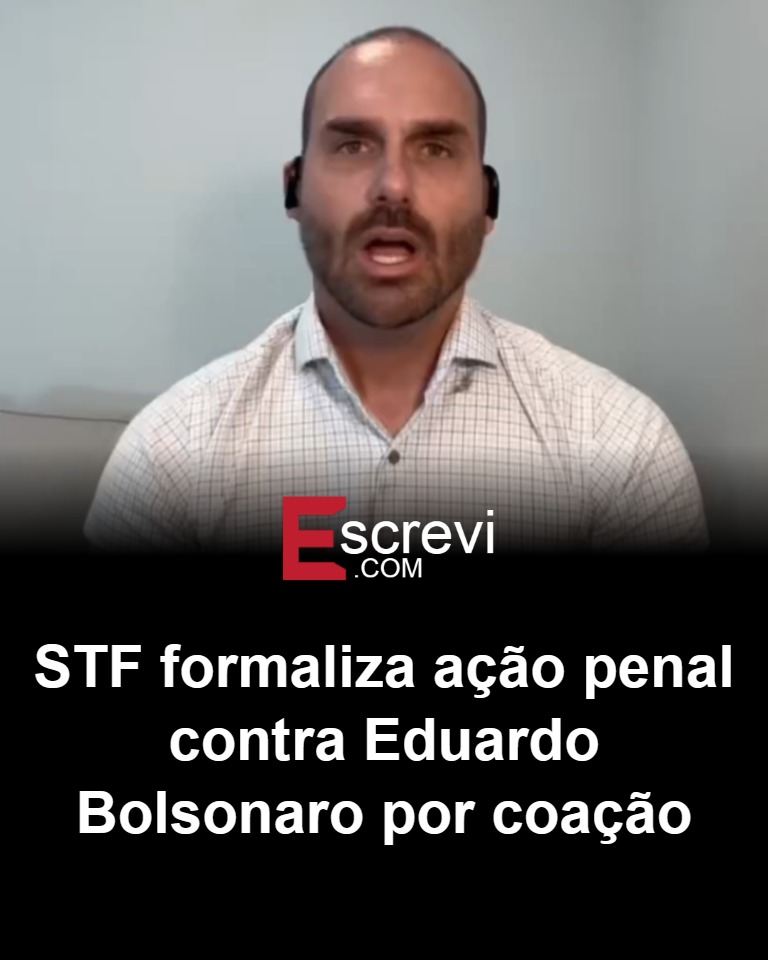 De acordo com o site O Antagonista, o Supremo Tribunal Federal (STF) deu início formalmente, na quinta-feira, 19, a uma ação penal para investigar se o ex-deputado federal Eduardo Bolsonaro cometeu o crime de coação. A decisão de abrir a ação penal vem após a Primeira Turma da Corte ter aceitado, em novembro do ano passado, a denúncia apresentada pela Procuradoria-Geral da República (PGR), tornando o então parlamentar réu pelo suposto delito. A publicação destaca que a formalização da ação penal é um passo significativo no processo judicial que envolve o ex-deputado. Conforme relatado pelo site, a denúncia contra Eduardo Bolsonaro foi recebida pela Primeira Turma do STF, que considerou haver indícios suficientes para prosseguir com a investigação sobre o crime de coação. A PGR, responsável pela acusação, argumentou que o ex-deputado teria utilizado de sua posição para tentar influenciar ou intimidar testemunhas, o que configuraria o delito em questão. O Antagonista informa que a abertura da ação penal é uma etapa crucial para o andamento do caso, permitindo que as investigações sejam aprofundadas e que as partes envolvidas apresentem suas defesas e provas. Ainda segundo a publicação, a formalização da ação penal contra Eduardo Bolsonaro ocorre em um contexto de crescente atenção pública e midiática sobre o comportamento de figuras políticas no Brasil. O site ressalta que o STF tem desempenhado um papel central na análise de casos envolvendo autoridades públicas, reforçando a importância do Judiciário na manutenção do estado de direito. O Antagonista conclui que o desfecho do processo contra o ex-deputado poderá ter implicações significativas tanto para ele quanto para o cenário político nacional, embora o resultado final ainda dependa do curso das investigações e do julgamento pela Corte.