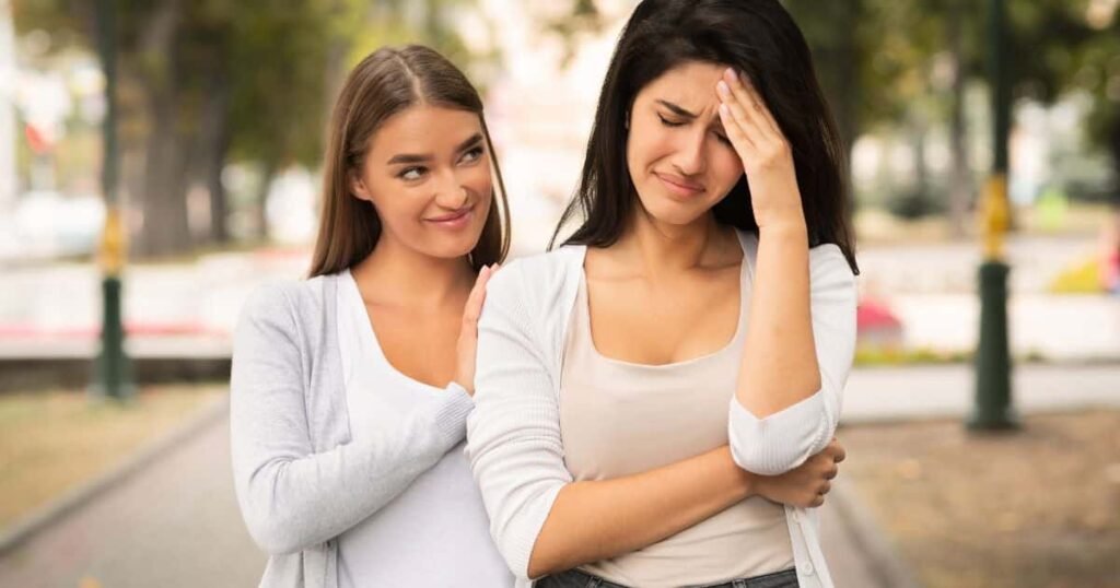 Como identificar uma amizade tóxica? Amizades devem trazer leveza e apoio. Se você sente mais estresse e culpa, é hora de avaliar. Emoções negativas frequentes são um sinal de alerta. Quais são os sinais de uma amizade desigual? Se você sempre ouve problemas, mas nunca é ouvido, a relação é desigual. A troca deve ser mútua para ser saudável. Como o humor pode mascarar uma amizade tóxica? Comentários ácidos e ironias podem parecer brincadeira, mas se diminuem ou constrangem, são tóxicos. Quando a amizade se torna interesseira? Se a pessoa só aparece para pedir favores e some quando você precisa, há um desequilíbrio evidente. Por que a competição é prejudicial em amizades? Comparações constantes e rivalidade desgastam a conexão e enfraquecem a confiança. Como a segurança emocional afeta a amizade? Medo de julgamento ou explosões indica falta de segurança emocional. Amizades saudáveis aceitam diferenças. O que caracteriza manipulação em amizades? Frases que provocam culpa ou obrigação são manipulativas. Amizades saudáveis respeitam limites. Como a falta de apoio emocional se manifesta? Respostas frias ou desdenhosas às suas conquistas indicam falta de apoio genuíno. Por que respeitar limites é essencial em amizades? Insistir após um "não" ou invadir privacidade é tóxico. Limites claros são fundamentais. Quando é hora de repensar uma amizade? Se a amizade gera mais ansiedade que paz, é hora de avaliar seu espaço na sua vida. Respeite seus sentimentos.