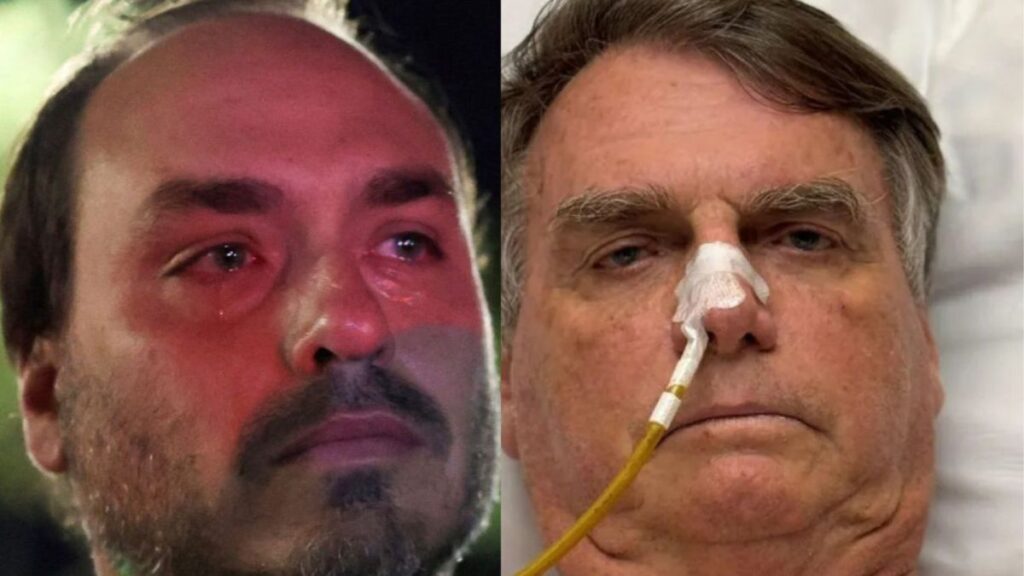 O ex-presidente **Jair Bolsonaro** encontra-se internado em Brasília, onde permanece sob cuidados intensivos. De acordo com informações divulgadas, o estado de saúde de Bolsonaro é considerado estável, mas requer atenção constante. **Carlos Bolsonaro**, filho do ex-presidente, tem sido uma das principais fontes de atualização sobre a condição de seu pai. Ele alertou sobre a possibilidade de agravamento do quadro, destacando a necessidade de monitoramento contínuo e tratamento adequado para evitar complicações futuras. Segundo a publicação, a internação de Jair Bolsonaro tem gerado preocupação entre seus familiares e apoiadores. O hospital responsável pelo tratamento informou que, apesar da estabilidade atual, a situação exige cuidados intensivos para garantir que o quadro não se deteriore. Carlos Bolsonaro, em suas declarações, enfatizou a importância de manter a vigilância sobre a saúde do ex-presidente, ressaltando que qualquer mudança no estado clínico pode demandar intervenções médicas imediatas. A situação de saúde de Jair Bolsonaro tem sido acompanhada de perto pela equipe médica, que busca garantir a melhor assistência possível. O foco principal é evitar o agravamento do quadro, conforme alertado por Carlos Bolsonaro. A estabilidade mencionada pelo hospital é um sinal positivo, mas não elimina a necessidade de cuidados intensivos. A família e a equipe médica estão empenhadas em proporcionar o suporte necessário para a recuperação do ex-presidente, enquanto a atenção permanece voltada para qualquer sinal de mudança em sua condição.