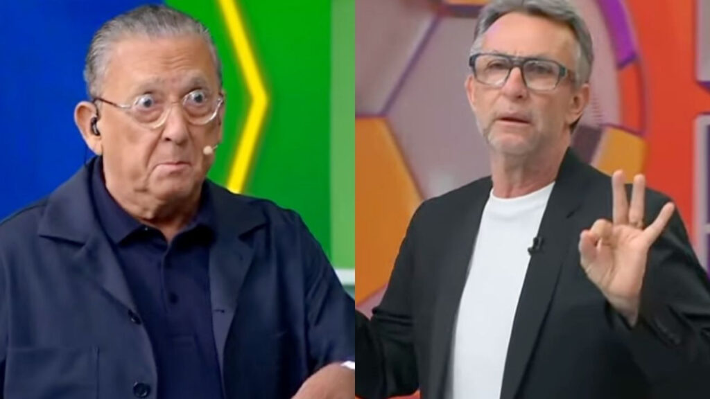 **Craque Neto** e **Galvão Bueno** têm protagonizado uma disputa acirrada por audiência na televisão brasileira. Toda segunda-feira, os dois apresentadores comandam seus respectivos programas em emissoras concorrentes: Neto no **SBT** e Galvão na **Band**. Essa rivalidade tem gerado trocas de farpas entre os dois, que buscam atrair o maior número de telespectadores possível. Segundo a publicação, essa competição tem se intensificado, refletindo a busca incessante por liderança no horário nobre da TV. A concorrência entre os dois apresentadores não é apenas uma questão de números, mas também de estilos distintos de apresentação. **Galvão Bueno**, conhecido por sua longa carreira como narrador esportivo, traz uma abordagem mais tradicional e experiente, enquanto **Craque Neto**, ex-jogador de futebol, adota um estilo mais irreverente e direto. Segundo o site, essa diferença de estilos é um dos fatores que alimenta a rivalidade, já que cada um busca cativar seu público com características únicas. A disputa pela audiência, portanto, não se limita apenas aos números, mas também à preferência dos telespectadores por um estilo de apresentação específico. Além disso, a competição entre Galvão e Neto reflete uma tendência maior no cenário televisivo brasileiro, onde a busca por audiência é crucial para o sucesso dos programas. Segundo a publicação, as emissoras investem pesado em seus apresentadores e na produção de conteúdo para garantir a preferência do público. Essa rivalidade entre dois nomes de peso da televisão esportiva brasileira exemplifica como a disputa por audiência pode se tornar pessoal e pública, com ambos os apresentadores utilizando suas plataformas para alfinetar um ao outro e tentar conquistar a liderança no horário.