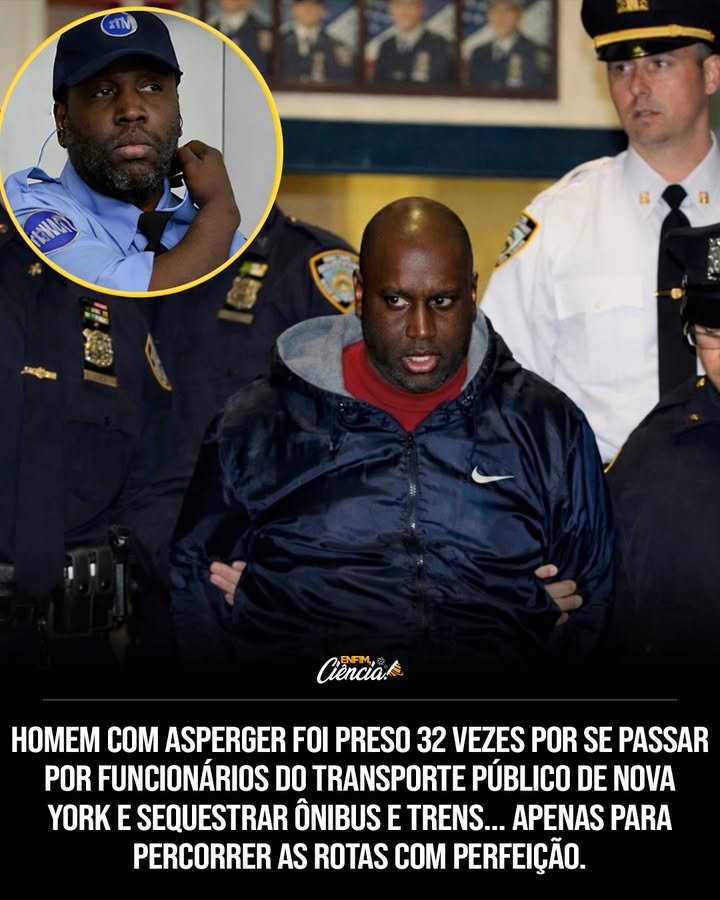 Quem é Darius McCollum e por que ele é famoso? Darius McCollum é um nova-iorquino conhecido por ter sido preso 32 vezes por sequestrar trens e ônibus. Sua motivação não é roubar, mas sim dirigir as linhas de transporte público de Nova York com perfeição. Por que Darius sequestra trens e ônibus? Darius tem síndrome de Asperger e uma obsessão pelo sistema de transporte público de Nova York. Ele memoriza mapas e se passa por funcionário para dirigir, buscando realizar o trabalho com excelência. Como Darius consegue assumir o controle dos veículos? Desde os 15 anos, Darius se veste como funcionário do transporte, assina a retirada das chaves e assume o controle dos veículos, impressionando pela habilidade e conhecimento. Quais são as habilidades de Darius no transporte público? Darius cumpre horários rigorosamente, anuncia estações com clareza e até conserta sinais quebrados. Sua dedicação e habilidade superam muitos funcionários oficiais. Qual foi uma das ações mais notáveis de Darius? Em uma ocasião, Darius conduziu um ônibus lotado até o aeroporto JFK porque o motorista oficial não apareceu. Ele não queria que os passageiros perdessem seus voos. Como a cidade de Nova York vê Darius? Apesar de suas habilidades, a cidade não o considera um herói. O MTA se recusa a contratá-lo devido ao seu histórico criminal, que ele só possui por sua paixão por trens e ônibus. Por que Darius tem um histórico criminal? Darius tem um histórico criminal porque sua paixão pelo transporte público o leva a assumir o controle de veículos sem autorização, resultando em prisões. Quanto tempo Darius passou na prisão? Darius passou quase metade de sua vida em prisões de segurança máxima, apesar de seu único desejo ser trabalhar no sistema de transporte. Qual é a ironia na história de Darius? A ironia é que Darius, o único que realmente se importa em fazer o transporte funcionar pontualmente, é exatamente quem não permitem dirigir oficialmente. Por que o MTA não contrata Darius? O MTA não contrata Darius devido ao seu histórico criminal, ignorando suas habilidades extraordinárias e dedicação ao transporte público. Como Darius memoriza o sistema de transporte? Darius tem um nível genial de obsessão pelo sistema de transporte, memorizando o mapa do metrô estação por estação, o que o ajuda a operar os veículos com precisão. Qual é a relação de Darius com a síndrome de Asperger? A síndrome de Asperger de Darius contribui para sua obsessão e habilidades excepcionais no transporte público, mas também para suas dificuldades sociais e legais. Como Darius é visto pela comunidade? Embora alguns vejam Darius como um herói por sua dedicação, a maioria o vê como um criminoso devido às suas ações ilegais, criando um debate sobre justiça e paixão. O que Darius realmente deseja? Darius deseja apenas trabalhar no sistema de transporte público, fazendo o que ama e garantindo que tudo funcione perfeitamente para os passageiros. Como a história de Darius reflete sobre o sistema de justiça? A história de Darius levanta questões sobre como o sistema de justiça lida com indivíduos cujas ações são motivadas por paixão e não por intenções criminosas.