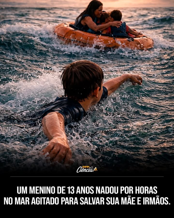 O que aconteceu na Baía de Geographe que tornou um menino de 13 anos um herói? Um menino de 13 anos na Austrália salvou sua família após ventos fortes afastarem sua canoa e pranchas de remo da costa. Ele nadou 4 km em mar agitado para buscar ajuda. Como o menino percebeu que sua família estava em perigo? Ele notou que a canoa estava enchendo de água e que estavam sendo levados para longe da praia, com o tempo piorando rapidamente. Qual foi a decisão corajosa que o menino tomou? Ele decidiu pular no oceano e nadar em direção à terra para buscar ajuda, enfrentando o mar agitado e a água fria. Quanto tempo o menino levou para nadar até a costa? Ele nadou por quase quatro horas, percorrendo cerca de 4 quilômetros até chegar à terra firme. Por que o menino precisou retirar o colete salva-vidas durante o nado? Ele precisou retirar o colete salva-vidas em determinado momento para conseguir continuar nadando, devido às condições desafiadoras do mar. Como o menino conseguiu pedir ajuda após chegar à costa? Exausto, mas determinado, ele chegou à costa e imediatamente procurou ajuda, fornecendo informações cruciais para o resgate. Qual foi o papel das informações fornecidas pelo menino no resgate? As informações que ele forneceu foram essenciais para que as equipes de resgate localizassem e salvassem sua mãe e irmãos à deriva. Como as autoridades reagiram ao ato de bravura do menino? As autoridades elogiaram sua bravura e resistência, afirmando que sua atitude foi decisiva para salvar a vida de sua família. Quais foram as condições enfrentadas pelo menino durante o nado? Ele enfrentou mar agitado, água fria e a exaustão física durante as quase quatro horas de nado até a costa. Qual foi a reação da família após o resgate? Embora não detalhada, é provável que a família tenha sentido alívio e gratidão pela coragem e determinação do menino. Como a comunidade local reagiu ao ato heroico do menino? A comunidade local aclamou o menino como herói, admirando sua coragem e determinação em uma situação tão perigosa. O que essa história nos ensina sobre coragem e determinação? Ela demonstra que a coragem e a determinação podem superar desafios extremos e fazer a diferença em situações de vida ou morte. Como o menino está sendo visto agora pela sociedade? Ele é visto como um exemplo de bravura e altruísmo, inspirando muitos com sua história de coragem. Quais são as possíveis consequências desse ato heroico para o futuro do menino? Ele pode ser reconhecido oficialmente por sua bravura e talvez inspire outros a agir com coragem em situações difíceis. Como essa história pode inspirar outras pessoas a agir em situações de emergência? Mostra que a ação rápida e determinada pode salvar vidas, incentivando outros a manter a calma e agir com coragem em emergências.
