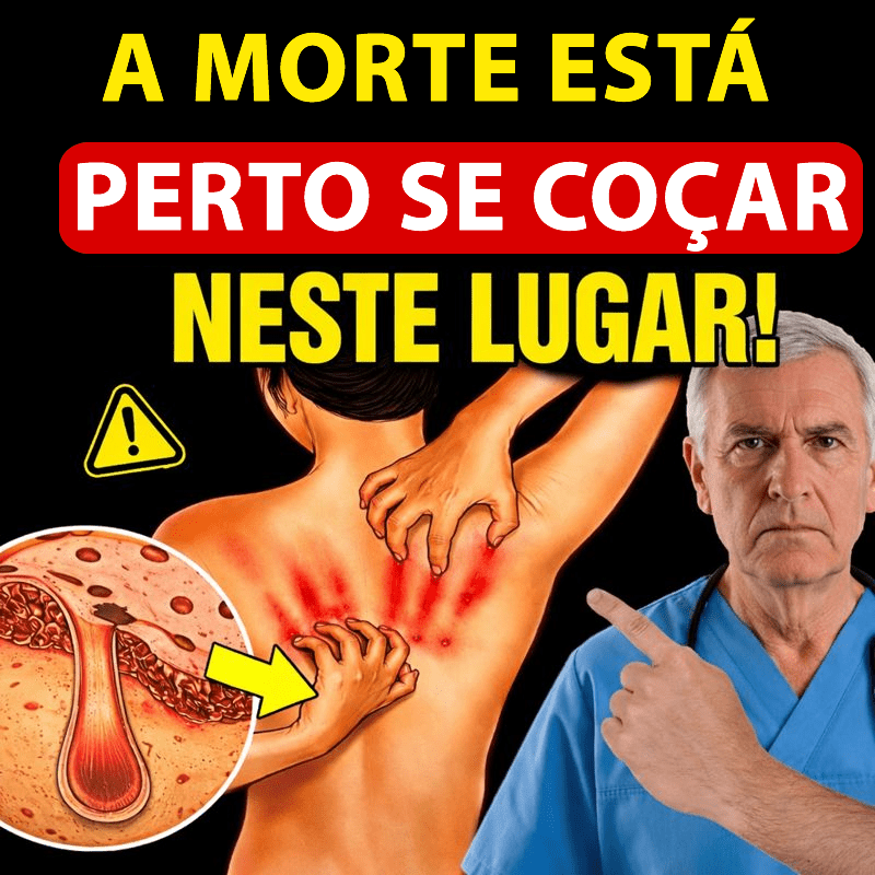 3 áreas do corpo que coçam: um sinal de alerta para risco à vida e redução da expectativa de vida