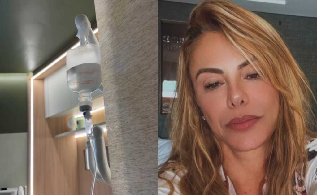 Por que Poliana Rocha estava recebendo soro na veia? Poliana Rocha revelou que estava recebendo soro na veia para melhorar sua imunidade, que estava baixa devido a uma gripe. Qual foi o tratamento complementar que Poliana Rocha mencionou? Ela mencionou que faria ozonioterapia, que utiliza oxigênio e ozônio para fins terapêuticos. Por que Poliana Rocha decidiu compartilhar esse momento nas redes sociais? Ela quis mostrar a importância de cuidar da saúde, que considera seu bem maior. O que Poliana Rocha disse sobre a gravidade de sua condição? Ela demonstrou que não era nada muito grave, apenas uma medida preventiva para fortalecer a imunidade. Como Poliana Rocha descreveu sua manhã dedicada à saúde? Ela disse que estava fazendo um "sorinho" com muitos ativos para melhorar a imunidade e combater a gripe. Quem é a doutora mencionada por Poliana Rocha? Poliana mencionou que o protocolo de tratamento foi indicado pela doutora Júlia. Qual a importância de cuidar da saúde, segundo Poliana Rocha? Para Poliana, a saúde é o bem maior, e por isso ela dedica tempo e atenção a ela.