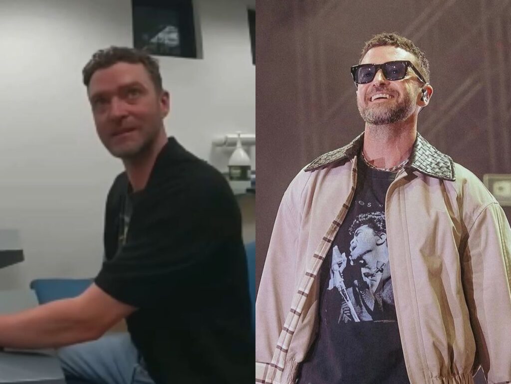 Por que Justin Timberlake foi preso em 2024? Justin Timberlake foi preso em 2024, mas os detalhes exatos do motivo ainda não foram divulgados. A curiosidade aumentou após a divulgação das imagens da prisão. Como as imagens da prisão de Timberlake foram divulgadas? As imagens foram divulgadas após um acordo firmado em 20 de outubro, apesar de Timberlake ter iniciado uma ação judicial para impedir sua liberação. O que as imagens revelam sobre o comportamento de Timberlake? As imagens mostram Timberlake fazendo uma piada sobre a cor de sua pele enquanto conversava com os policiais na delegacia. Qual foi a reação do público às imagens divulgadas? A reação do público foi mista, com alguns fãs surpresos e outros curiosos sobre o contexto completo da situação. Por que Timberlake tentou impedir a divulgação das imagens? Timberlake tentou impedir a divulgação para proteger sua imagem pública e evitar especulações desnecessárias sobre o incidente. O que podemos esperar após a divulgação das imagens? É provável que mais detalhes sobre o incidente sejam revelados, aumentando o interesse público e a cobertura da mídia sobre o caso.