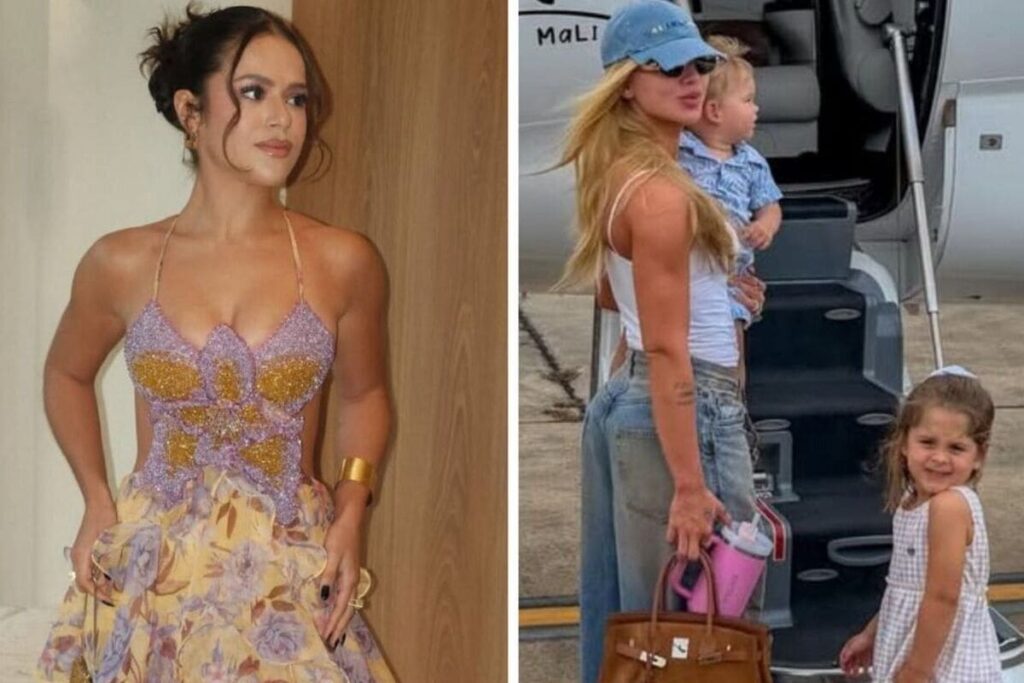 O que aconteceu entre Maisa e Virginia Fonseca? Virginia comparou Maisa com sua filha, Maria Flor, em uma postagem nas redes sociais, gerando uma reação da atriz. Como Maisa reagiu à comparação? Maisa respondeu de forma positiva, dizendo que a comparação era "demais", mostrando-se lisonjeada. Por que Virginia fez essa comparação? Virginia provavelmente fez a comparação por achar que Maria Flor e Maisa compartilham características semelhantes, como carisma e simpatia. Qual é a relação de Maisa com Maria Flor? Maisa é melhor amiga do tio de Maria Flor, o que pode ter contribuído para a comparação feita por Virginia. Como a amizade de Maisa com o tio de Maria Flor influencia essa situação? A amizade próxima pode ter criado um ambiente de carinho e familiaridade, facilitando comparações amigáveis. Qual foi a reação dos fãs à comparação? Os fãs reagiram positivamente, achando a interação entre Maisa e Virginia divertida e carinhosa. Por que a comparação gerou tanto interesse? A comparação gerou interesse por envolver figuras públicas queridas e por mostrar uma interação amigável e espontânea. Como essa interação reflete a personalidade de Maisa? A resposta positiva de Maisa reflete sua personalidade amigável e receptiva, características que seus fãs admiram. Qual é o impacto dessa interação nas redes sociais? A interação aumentou o engajamento nas redes sociais, com muitos comentários e compartilhamentos entre os seguidores. Por que as comparações entre celebridades são comuns? Comparações são comuns porque geram engajamento e permitem que os fãs se conectem com seus ídolos de maneiras novas e divertidas. Como a amizade de Maisa com o tio de Maria Flor pode evoluir? A amizade pode se fortalecer ainda mais, com possíveis colaborações ou encontros públicos que envolvam Maisa e a família de Maria Flor. Qual é a importância de interações positivas entre celebridades? Interações positivas promovem um ambiente saudável nas redes sociais e inspiram os fãs a adotarem atitudes semelhantes. Como essa situação pode influenciar a imagem pública de Maisa? A situação reforça a imagem de Maisa como uma figura pública acessível e simpática, o que pode aumentar sua popularidade. O que essa interação revela sobre a cultura das redes sociais? Revela que as redes sociais são plataformas poderosas para interações espontâneas e que podem humanizar celebridades. Como os fãs podem se beneficiar de interações como essa? Os fãs se beneficiam ao verem seus ídolos em situações autênticas, o que pode aumentar a conexão emocional e o senso de comunidade. Qual é o papel das redes sociais na construção de narrativas entre celebridades? As redes sociais permitem que celebridades compartilhem suas histórias de forma direta, criando narrativas que envolvem e entretêm o público. Como a comparação entre Maisa e Maria Flor pode ser vista no futuro? Pode ser vista como um momento divertido e carinhoso que fortaleceu laços e gerou boas lembranças para todos os envolvidos. Qual é a importância de manter um tom positivo em interações públicas? Um tom positivo promove um ambiente de respeito e admiração mútua, essencial para relações saudáveis tanto entre celebridades quanto com seus fãs. Como essa interação pode inspirar outras celebridades? Pode inspirar outras celebridades a interagirem de forma mais autêntica e positiva com seus colegas e fãs, promovendo um ambiente mais acolhedor nas redes sociais. O que podemos aprender com a reação de Maisa? Podemos aprender a importância de responder a comparações e interações com leveza e gratidão, fortalecendo relações e promovendo um ambiente positivo.