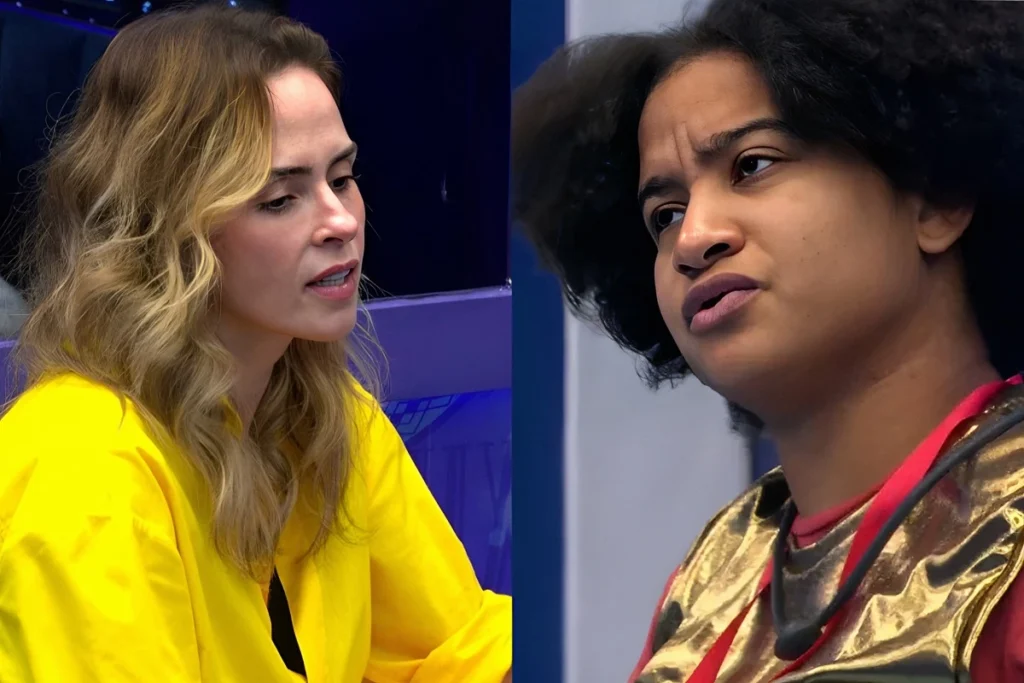 O que surpreendeu Ana Paula no BBB26? 🤔 Ana Paula ficou surpresa ao perceber que uma colega estava jogando desde o início, apesar de aparentar o contrário. Como Ana Paula descobriu o jogo oculto? Durante uma conversa com Milena, elas discutiram o comportamento da sister e concluíram que ela estava envolvida no jogo de forma discreta. Qual foi a reação de Milena ao perceber o jogo? Milena lembrou que já havia chamado a participante de planta e se desculpou, reconhecendo agora que todos estão jogando. Quem mais está jogando no BBB26? Milena mencionou que todos estão jogando, citando nomes como Boneco e Chaiany. Qual é a postura de Ana Paula e Milena em relação a Boneco? Milena afirmou que agora votaria em Boneco, enquanto Ana Paula ainda não tomou essa decisão. O que foi discutido sobre Chaiany e Boneco? Ana Paula mencionou estratégias de voto e movimentações entre grupos envolvendo Chaiany e Boneco. Por que Milena não detalhou informações de Samira? Milena preferiu não detalhar o que ouviu de Samira, sugerindo que ela fosse questionada diretamente.
