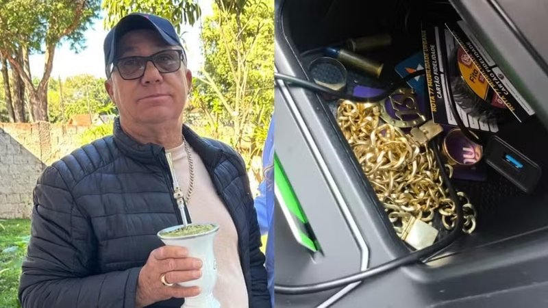 **Neto viaja mais de 600 km para matar avô e roubar joias de ouro do idoso, diz polícia** O que aconteceu em Ubiratã, Paraná? Um crime chocante ocorreu em Ubiratã, no oeste do Paraná, onde um jovem de **18 anos** foi preso sob suspeita de assassinar seu próprio avô, de **66 anos**, durante um assalto. O objetivo do crime, segundo a polícia, era roubar joias de ouro da vítima. Como o crime foi executado? O crime aconteceu em um bar pertencente à vítima, Alceu Slivinski. De acordo com a investigação, os suspeitos invadiram o local e efetuaram disparos em frente ao estabelecimento, que estava aberto, mas sem clientes no momento do crime. Alceu foi baleado e morreu no local. Quem são os suspeitos? Os suspeitos são o neto da vítima e um amigo, ambos identificados através de imagens de câmeras de segurança. Eles viajaram de Joinville, em Santa Catarina, até Ubiratã, percorrendo cerca de **670 quilômetros** para cometer o crime. As imagens mostram o neto usando um capuz, o que, segundo a Polícia Civil, seria uma tentativa de não ser reconhecido pelo avô. Qual foi o motivo do crime? Segundo o policial militar Victor Menezes, o intuito dos suspeitos era roubar as joias que o avô possuía, incluindo pulseiras, correntes e anéis de ouro. Em depoimento, o neto confessou a participação no crime e revelou que o amigo receberia **R$ 4 mil** pelo apoio no roubo. Como os suspeitos foram capturados? Horas após o crime, os dois foram presos na **BR-277**, em Cascavel. A identificação do modelo e da placa do carro usado na fuga foi possível graças às imagens das câmeras de segurança do bar. No veículo dos suspeitos, a polícia encontrou **184 gramas de ouro**, que seriam da vítima, além da arma utilizada no crime. Quais são as acusações enfrentadas pelos suspeitos? Ambos os suspeitos devem responder por **latrocínio**, que é o roubo seguido de morte. Este tipo de crime é considerado grave e pode resultar em penas severas. Qual é a importância das câmeras de segurança na investigação? As câmeras de segurança desempenharam um papel crucial na identificação dos suspeitos. Elas não apenas capturaram imagens dos indivíduos, mas também permitiram que a polícia identificasse o veículo usado na fuga, facilitando a captura dos criminosos. Qual é a reação da comunidade local? Embora o texto não forneça detalhes sobre a reação da comunidade, crimes dessa natureza geralmente causam grande comoção e indignação, especialmente quando envolvem membros da mesma família. Este caso destaca a importância da tecnologia na resolução de crimes e levanta questões sobre a segurança e a confiança dentro das famílias. A investigação continua, e a justiça será buscada para a vítima e sua família.