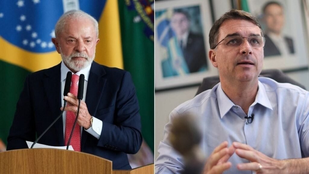 Quem lidera a disputa no segundo turno entre Flávio Bolsonaro e Lula? Flávio Bolsonaro lidera com 45,2% das intenções de voto, enquanto Lula tem 44,1%, segundo o Instituto Paraná Pesquisas. Por que Flávio Bolsonaro está à frente de Lula? A saída de Ratinho Jr. da disputa e o apoio de eleitores de Zema e Caiado impulsionaram Flávio Bolsonaro. Qual é a opinião de Murilo Hidalgo sobre a pesquisa? Hidalgo acredita que a eleição está equilibrada e a polarização é grande, com Flávio ganhando vantagem no segundo turno. Como Lula se sai no primeiro cenário espontâneo? Lula lidera com 26,3% das intenções de voto, enquanto Flávio Bolsonaro tem 16,9%. Quais outros candidatos são mencionados na pesquisa espontânea? Jair Bolsonaro (4,3%), Romeu Zema (0,6%), Ronaldo Caiado (0,6%), Ratinho Junior (0,5%), Renan Santos (0,3%) e Aldo Rebelo (0,1%). Qual é o percentual de indecisos e votos brancos ou nulos na pesquisa espontânea? 42,9% dos eleitores estão indecisos e 6,7% optaram por votos brancos ou nulos. Como Lula se sai no cenário estimulado de primeiro turno? Lula lidera com 41,3% das intenções de voto, seguido por Flávio Bolsonaro com 37,8%. Quais são os outros candidatos no cenário estimulado de primeiro turno? Ronaldo Caiado (3,6%), Romeu Zema (3,0%), Renan Santos (1,2%) e Aldo Rebelo (1,1%). Qual é o percentual de votos brancos e nulos no cenário estimulado? Os votos brancos e nulos somam 7,0% no cenário estimulado. Quantos eleitores participaram da pesquisa do Instituto Paraná Pesquisas? A pesquisa foi realizada com uma amostra de 2.080 eleitores. Em quantos municípios a pesquisa foi realizada? A pesquisa abrangeu 158 municípios de todos os estados e do Distrito Federal. Qual é o grau de confiança e a margem de erro da pesquisa? A pesquisa tem um grau de confiança de 95,0% e uma margem de erro geral de 2,2 pontos percentuais. Como variam as margens de erro regionalmente? As margens de erro variam: 3,4 pontos no Sudeste, 4,2 no Nordeste, 5,5 no Norte/Centro-Oeste e 5,8 no Sul. Qual é o impacto da polarização na eleição? A polarização é intensa, tornando a eleição equilibrada e competitiva entre os candidatos. Como a saída de Ratinho Jr. influenciou a disputa? A saída de Ratinho Jr. beneficiou Flávio Bolsonaro, aumentando suas intenções de voto. Quais são as chances de Lula reverter a situação no segundo turno? Lula ainda tem forte apoio, mas precisará conquistar indecisos e eleitores de outros candidatos. Qual é a importância dos eleitores de Zema e Caiado para Flávio Bolsonaro? Os eleitores de Zema e Caiado são cruciais para Flávio, pois ajudam a ampliar sua vantagem sobre Lula. Como a pesquisa reflete o cenário político atual no Brasil? A pesquisa destaca a polarização e a competitividade entre os principais candidatos, refletindo o cenário político atual. Quais são os desafios para os candidatos no primeiro turno? Os candidatos precisam consolidar suas bases e atrair indecisos para garantir uma posição forte no segundo turno. Como a pesquisa pode influenciar a estratégia dos candidatos? Os resultados podem orientar ajustes nas campanhas, focando em regiões e grupos de eleitores específicos.