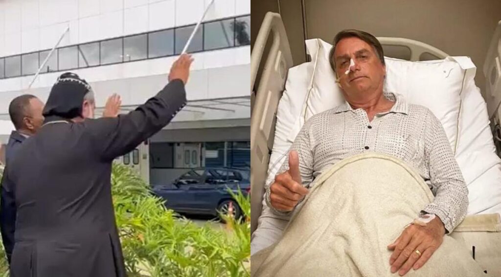 **Padre Kelmon**, impedido de visitar o ex-presidente **Jair Bolsonaro** no hospital **DF Star**, decidiu realizar uma oração em frente à instituição de saúde. Segundo a publicação da **Área VIP**, o religioso demonstrou seu apoio e preocupação com a saúde de Bolsonaro ao orar pela sua recuperação. O gesto de Padre Kelmon atraiu a atenção de várias pessoas que estavam presentes no local, destacando a importância da fé e da solidariedade em momentos de dificuldade. De acordo com o site, a presença de Padre Kelmon em frente ao hospital foi marcada por um momento de reflexão e espiritualidade. Ele, conhecido por sua atuação religiosa e por participar de eventos públicos, optou por expressar seu apoio ao ex-presidente através da oração, uma prática comum em sua trajetória. A atitude do padre reflete a influência que líderes religiosos podem ter em situações de crise, oferecendo conforto e esperança não apenas para aqueles diretamente envolvidos, mas também para a comunidade em geral. A oração de Padre Kelmon, conforme relatado, foi um ato simbólico que ressaltou a conexão entre religião e política no Brasil. A relação entre líderes religiosos e figuras políticas tem sido um tema recorrente no cenário nacional, e a presença do padre em frente ao hospital é um exemplo claro dessa dinâmica. A fé, como elemento central na vida de muitos brasileiros, continua a desempenhar um papel significativo na forma como a sociedade lida com desafios e adversidades, evidenciando a interseção entre crenças pessoais e questões públicas.
