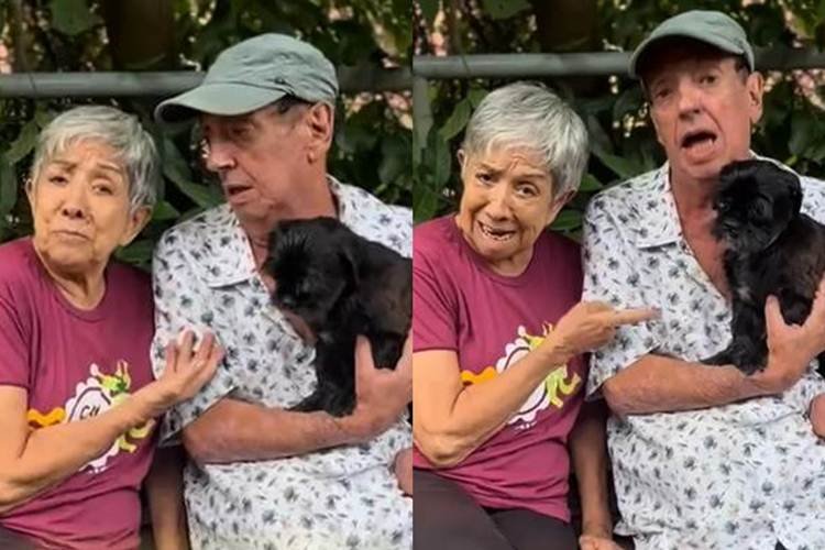 Depois da polêmica, uma cena simples mudou o tom em torno de **Marcos Oliveira** e despertou uma nova curiosidade sobre sua rotina no **Retiro dos Artistas**. O que aconteceu desta vez? Em vez de novas críticas ou desabafos, o ator apareceu em um vídeo publicado no abrigo em um momento leve, cercado por afeto e descontração. Conhecido eternamente como **Beiçola**, de **A Grande Família**, Marcos mostrou um pouco do dia a dia no lugar onde vive há um ano. Mas com quem ele surgiu? Ao lado de sua cadela, **Lolita**, e de uma vizinha muito próxima, **Stela Maris**, o ator revelou uma convivência bem diferente da imagem tensa que havia deixado recentemente. Foi justamente essa presença que ajudou a dar outro ritmo ao vídeo. E quem é Stela Maris? Marcos a apresentou como uma de suas grandes amigas no Retiro. Ela também é residente do local e foi identificada por ele como a bailarina **Stela Maris**, conhecida como **Morita Heredia**. Na legenda da publicação, o ator escreveu que ela foi bailarina do **Fantástico** por **40 anos** e destacou a amizade entre os dois como vizinhos. Como foi esse encontro mostrado nas imagens? Em tom descontraído, Stela brincou sobre a relação entre eles. Disse que, por vezes, “dá duro” nele, mas que ele obedece e que é bonzinho. A fala ajudou a construir um clima leve, quase íntimo, de quem compartilha pequenos hábitos do cotidiano. E que hábitos são esses? Marcos contou que os dois costumam fazer um **happy hour** no fim do dia. Segundo ele, a amiga vai até lá para beber alguma coisa, comer bolacha e aproveitar a companhia. A descrição foi feita de forma espontânea, como quem abre uma janela para a rotina sem grandes cerimônias. O que mais ele revelou sobre esses momentos? Stela comentou que, quando está frio, o encontro pode incluir um cafezinho. A resposta de Marcos veio em seguida, com humor: ele disse que, em outras ocasiões, os dois “enchem a cara de **caipirinha**”. Logo depois, completou, aos risos, que eles bebem e ninguém sabe. Por que esse vídeo chamou atenção? Porque ele surgiu depois de um episódio que havia provocado desconforto entre moradores do próprio Retiro. No fim do mês passado, Marcos deu uma entrevista em que afirmou enfrentar dificuldades de convivência no abrigo, localizado em **Jacarepaguá**, na **Zona Sudoeste do Rio**. O que ele havia dito naquela ocasião? O ator classificou colegas como **mal-educados**, reclamou da **falta de sexo** no local e afirmou que não pode levar **garotos de programa** para a instituição. As declarações geraram um climão entre os moradores e colocaram seu nome novamente no centro de uma controvérsia. Então o novo vídeo representa o quê? Sem discursos longos ou justificativas diretas, ele mostrou uma face mais cotidiana da vida no abrigo. Em vez de conflito, apareceram amizade, convivência e humor. Em vez de tensão, um registro de fim de tarde entre vizinhos. E como Marcos apresentou essa amizade publicamente? Na legenda do post, ele escreveu: “Apresento para vocês uma das minhas amigas aqui no **Retiro** @retirodosartistas.org.br : a bailarina **Stela Maris**, conhecida como **Morita Heredia**. Ela foi bailarina do **Fantástico** por **40 anos** e somos vizinhos e amigos aqui: minha **Morita**!”. No fim, o que ficou desse novo momento? A imagem de **Marcos Oliveira**, aos **69 anos**, no **Retiro dos Artistas**, ao lado de **Lolita** e de **Stela Maris**, dividindo risos, bolacha, café nos dias frios e, quando o clima permite, **caipirinha** no happy hour do fim do dia.