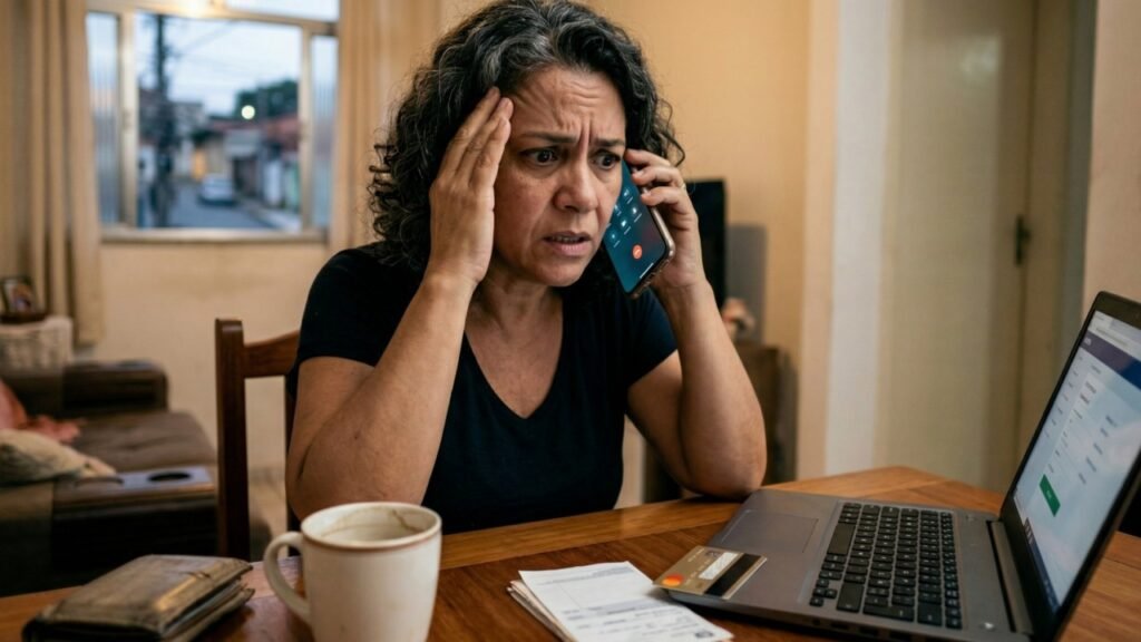 **Compra suspeita e conta invadida: o golpe da falsa central bancária assusta e rouba dados em minutos** Como o golpe da falsa central bancária funciona? Segundo a publicação, o golpe começa com uma ligação inesperada. O criminoso, fingindo ser de uma instituição bancária, alerta sobre uma **compra suspeita**, **invasão de conta** ou **problema no cartão**. Essa abordagem inicial é projetada para causar pânico e urgência na vítima, levando-a a agir impulsivamente. Por que a urgência é um sinal de alerta? O primeiro sinal de que algo está errado é a **urgência exagerada**. O golpista fala rapidamente, pressionando a vítima a não desligar o telefone e a tomar decisões precipitadas. Essa tática impede que a pessoa tenha tempo para pensar racionalmente sobre a situação. Quais informações os golpistas tentam obter? Durante a ligação, o criminoso solicita **informações sensíveis**, como confirmação de dados pessoais, códigos de aplicativos, senhas ou até mesmo orienta a realização de uma transferência como uma suposta medida de segurança. É importante lembrar que bancos legítimos nunca pedem senhas, tokens ou códigos por telefone, nem orientam transferências para contas "seguras". Por que as pessoas caem nesse golpe? O golpe é eficaz porque mexe com as emoções da vítima. Quando alguém acredita que pode perder dinheiro, a tendência é obedecer antes de raciocinar com calma. Além disso, a abordagem do golpista parece profissional, com o uso de termos bancários e um cenário que aparenta ser real. Qual é a melhor forma de reagir a esse tipo de ligação? A recomendação é encerrar a chamada sem discutir. Após desligar, a pessoa deve procurar o banco pelos canais oficiais, utilizando o aplicativo ou o telefone que já conhece. Se houver dúvidas, é aconselhável verificar as movimentações diretamente na conta. Quais hábitos podem ajudar a evitar cair nesse golpe? Alguns hábitos simples podem reduzir significativamente o risco. Desconfiar de qualquer urgência, evitar clicar em links recebidos durante a conversa e nunca realizar operações para "testar segurança" são medidas eficazes. Além disso, nunca se deve passar códigos de verificação ou confirmar compras suspeitas por telefone. O que fazer se já compartilhou dados ou realizou uma transferência? Quem já compartilhou informações ou realizou transferências deve agir rapidamente. Avisar o banco, solicitar o bloqueio da conta e registrar uma ocorrência são passos importantes que podem ajudar a minimizar o prejuízo. Em resumo, o golpe da falsa central bancária se aproveita do medo e da urgência para roubar dados e dinheiro. Estar ciente das táticas utilizadas pelos golpistas e adotar práticas de segurança pode proteger as pessoas de se tornarem vítimas desse tipo de fraude.