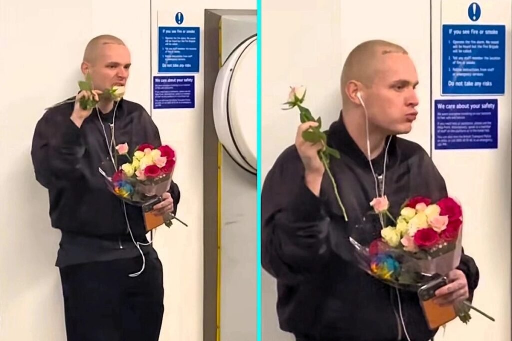 **Desilusão amorosa? Homem viraliza ao comer buquê de rosas em metrô** Um episódio inusitado chamou a atenção na internet: um homem foi filmado enquanto comia um **buquê de rosas** em plena plataforma de metrô. A cena, que ocorreu na **Inglaterra** e rapidamente viralizou, teria sido motivada por uma **decepção amorosa** — embora o contexto exato não tenha sido confirmado. Dan Devlin chocou os outros viajantes ao começar a comer buquê de flores românticas do mais absoluto “nada”. Mas o que levou Dan Devlin a tal atitude? Nas imagens, ele aparece arrancando as pétalas e mastigando calmamente, sem se importar com a movimentação ao redor. Passageiros que presenciaram a situação ficaram surpresos com a atitude e decidiram registrar o momento, que logo ganhou as redes. A repercussão dividiu opiniões. Parte dos internautas encarou o vídeo com humor, transformando o caso em memes sobre términos e “sofrência”. Mas será que há algo mais profundo por trás desse comportamento? Outros, no entanto, levantaram preocupações sobre o estado emocional do homem, destacando que o comportamento pode indicar um momento de **vulnerabilidade**. Segundo a publicação, a cena levantou debates sobre como as pessoas lidam com **desilusões amorosas** e a importância de buscar apoio emocional em momentos de crise. Mas por que a atitude de Dan Devlin ressoou tanto nas redes sociais? A viralização do vídeo pode ser atribuída à combinação de surpresa e empatia. Muitas pessoas já passaram por situações de término e sofrimento emocional, e a imagem de alguém comendo um buquê de rosas, algo tão simbolicamente ligado ao amor, pode ter tocado em um ponto sensível para muitos. Além disso, a cena inusitada e inesperada naturalmente atraiu a curiosidade e o humor de quem a assistiu. Mas o que essa situação nos diz sobre o comportamento humano em momentos de dor emocional? Segundo especialistas, ações impulsivas e fora do comum podem ser uma forma de expressar sentimentos que não conseguimos verbalizar. Comer um buquê de rosas pode ser visto como um gesto simbólico de tentar "digerir" a dor ou a situação que causou sofrimento. A cena também levanta questões sobre a importância de oferecer apoio e compreensão a quem está passando por momentos difíceis. Em vez de apenas rir ou julgar, é essencial considerar que atitudes incomuns podem ser um pedido de ajuda ou um sinal de que alguém está lutando para lidar com suas emoções. Em suma, o episódio de Dan Devlin comendo um buquê de rosas no metrô é mais do que apenas um momento curioso capturado em vídeo. Ele serve como um lembrete da complexidade das emoções humanas e da necessidade de empatia e apoio em tempos de desilusão amorosa. Enquanto alguns veem humor na situação, outros reconhecem a profundidade do gesto e a importância de estar atento ao bem-estar emocional das pessoas ao nosso redor.