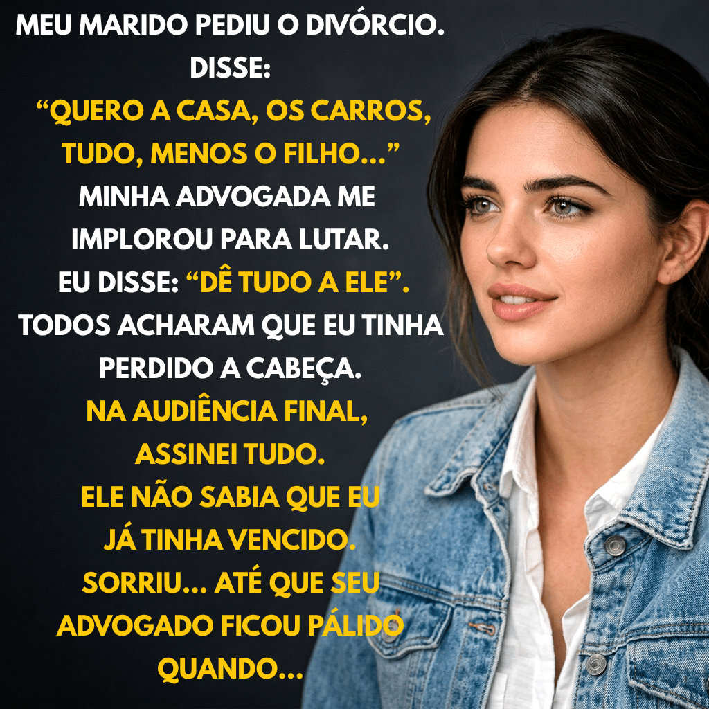 Meu ex quis ficar com tudo no divórcio… e acabou levando mais do que esperava
