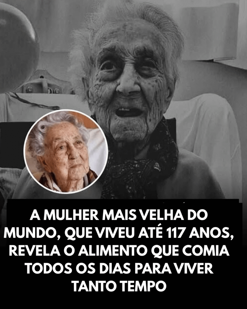 Essa idosa de 117 anos comeu a mesma refeição todos os dias ao longo de sua vida
