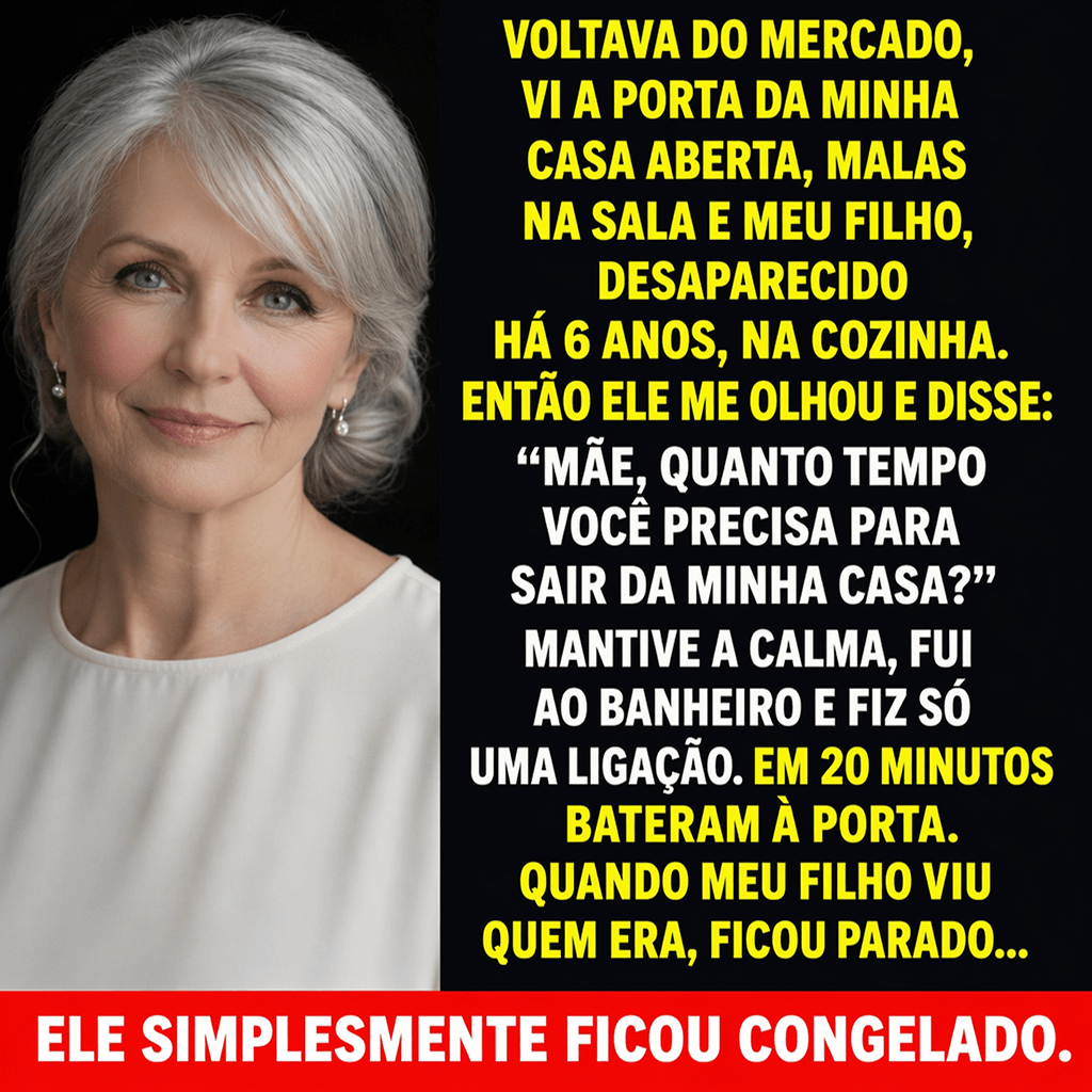 Meu filho voltou após seis anos — e no lugar de um abraço, trouxe uma caneta e um contrato