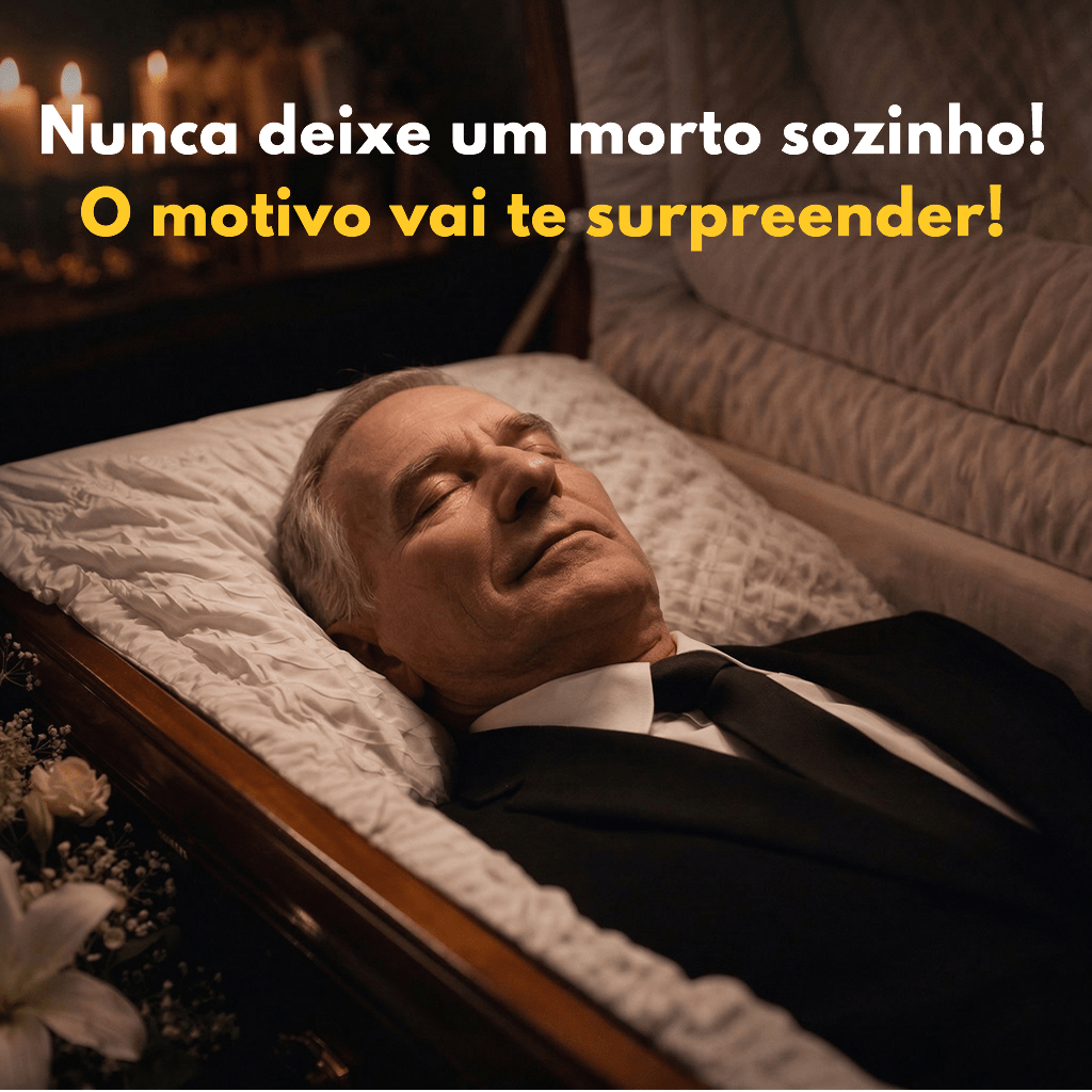 Nunca deixe um morto sozinho: o motivo vai te surpreender!