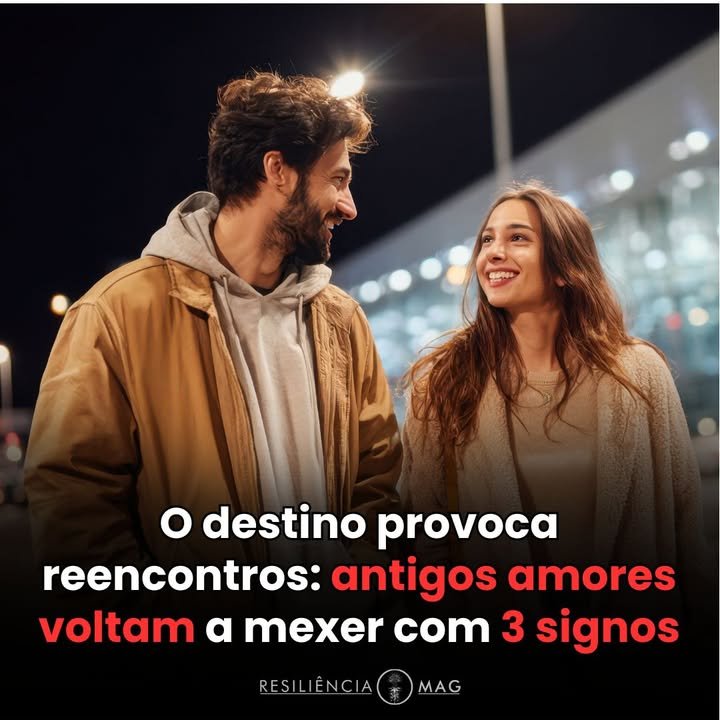 O destino provoca reencontros: antigos amores voltam a mexer com 3 signos