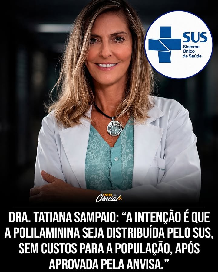 O que é a polilaminina e como ela funciona? A polilaminina é uma substância biotecnológica que estimula a reparação de tecidos, ajudando o organismo a se recuperar de danos. Atua como suporte para células, melhorando funções e promovendo regeneração. Quais são as possíveis aplicações da polilaminina? Ela pode ser usada em cicatrização, regeneração e doenças degenerativas, oferecendo suporte celular. Isso amplia seu potencial terapêutico em diversas condições médicas. Como a polilaminina pode impactar o tratamento de doenças? Se eficaz, pode revolucionar tratamentos, oferecendo uma nova abordagem para regeneração celular. Isso pode melhorar significativamente a qualidade de vida dos pacientes. Qual é o objetivo da equipe de pesquisa liderada por Tatiana Sampaio? Além da descoberta científica, a equipe visa incorporar o tratamento ao SUS, tornando-o acessível e gratuito, reduzindo desigualdades no tratamento de doenças. Por que a inclusão no SUS é importante? A inclusão no SUS garante acesso gratuito, beneficiando especialmente quem depende do sistema público. Isso democratiza o acesso a tratamentos inovadores. Quais são as etapas necessárias para a aprovação da polilaminina? São necessárias várias etapas de testes e aprovação regulatória para garantir segurança e eficácia antes de ser disponibilizada ao público. Quais são as expectativas para o futuro da polilaminina? Se os resultados forem promissores, o tratamento pode beneficiar milhares de pessoas, representando um avanço científico significativo no Brasil. Como a polilaminina pode reduzir desigualdades no tratamento de saúde? Ao ser oferecida gratuitamente pelo SUS, amplia o acesso a tratamentos avançados, beneficiando especialmente populações vulneráveis. Qual é o impacto potencial da polilaminina na ciência nacional? Pode destacar o Brasil em biotecnologia, mostrando como pesquisas dedicadas podem se transformar em soluções concretas para a população. Quais são os desafios enfrentados pela equipe de pesquisa? Os desafios incluem completar testes rigorosos, obter aprovações regulatórias e garantir que o tratamento seja seguro e eficaz para uso em larga escala. Como a polilaminina pode melhorar a qualidade de vida dos pacientes? Ao promover regeneração celular, pode acelerar a recuperação de danos, melhorar funções celulares e oferecer novas esperanças para doenças degenerativas. Quais são os próximos passos para a equipe de Tatiana Sampaio? Continuar pesquisas, realizar testes clínicos e buscar aprovação regulatória para que o tratamento possa ser incorporado ao SUS. Como a polilaminina se diferencia de outros tratamentos? Ela oferece uma abordagem inovadora ao focar na regeneração celular, potencialmente oferecendo soluções onde outros tratamentos falham. O que torna a pesquisa sobre polilaminina tão promissora? Seu potencial de regeneração celular e a possibilidade de ser acessível pelo SUS tornam a pesquisa uma esperança para muitos pacientes. Como a sociedade pode se beneficiar dos avanços na pesquisa da polilaminina? Com tratamentos mais acessíveis e eficazes, a sociedade pode ver melhorias na saúde pública e na qualidade de vida, além de avanços científicos.