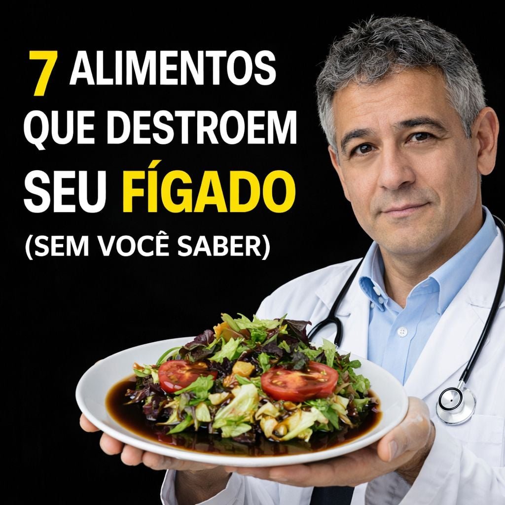 7 alimentos que destroem o seu fígado (sem você perceber)
