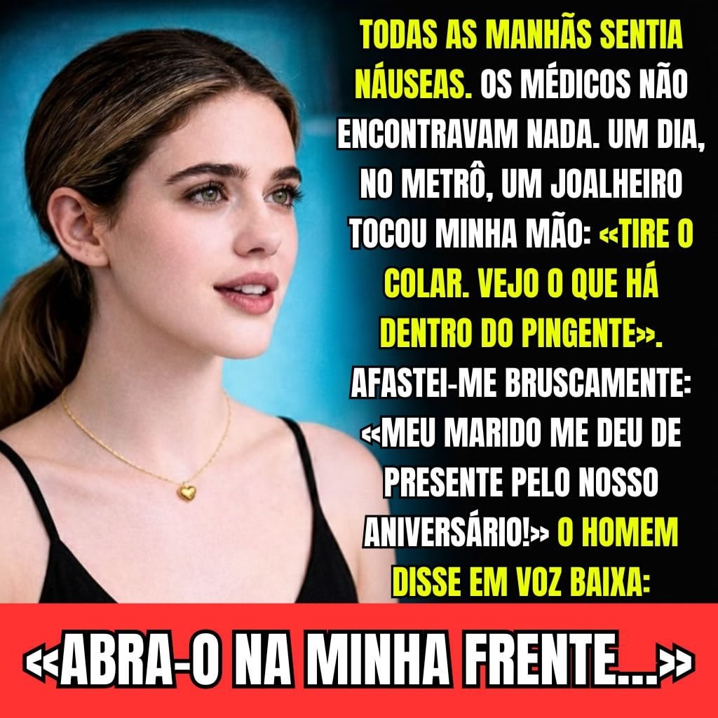 Tire isso agora mesmo!”, disse o joalheiro ao descobrir o que havia dentro do pingente que meu marido me deu…