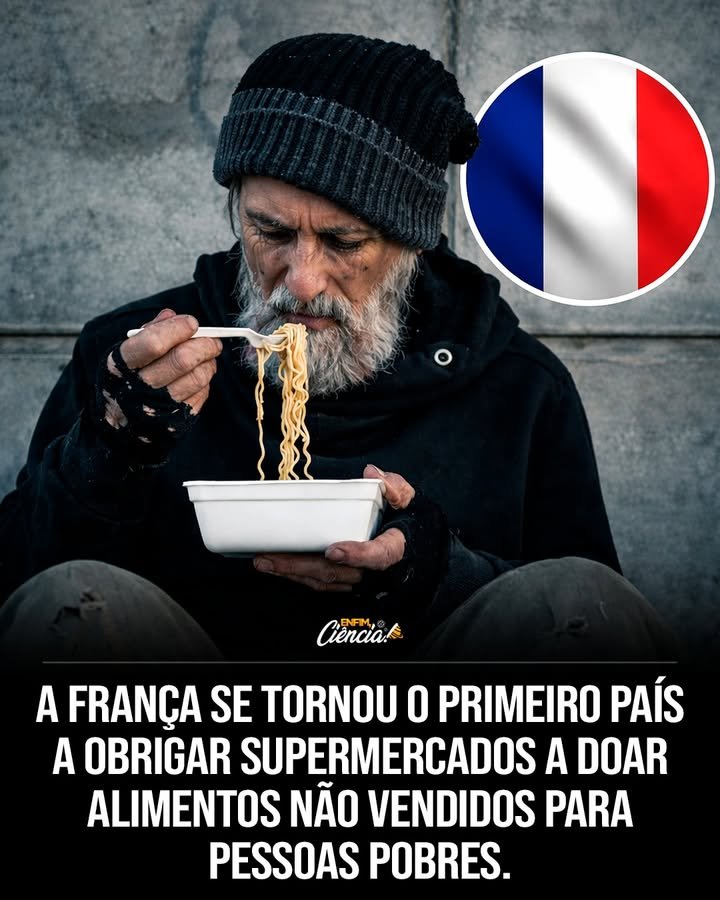 Todos os dias, comida boa vai para o lixo enquanto gente de verdade dorme sem saber o que vai comer amanhã — e houve um país que decidiu interromper esse absurdo. Mas como algo tão contraditório se tornou normal por tanto tempo? A resposta incomoda justamente porque parece simples: durante anos, toneladas de alimentos **ainda próprios para consumo** foram tratadas como descarte comum, mesmo quando a fome seguia batendo à porta de milhares de famílias. E isso levanta outra pergunta inevitável: se a comida ainda podia ser consumida, por que ela não chegava a quem precisava? Porque entre o alimento não vendido e a mesa de quem tem fome existia uma barreira criada pelo próprio sistema. Em vez de doar, muitos estabelecimentos simplesmente mandavam os produtos para aterros sanitários. E há um ponto que quase sempre choca quem descobre essa história: em alguns casos, varejistas chegavam a jogar **água sanitária** sobre os alimentos descartados para impedir que fossem recolhidos. Mas por que alguém faria isso, se havia tanta gente precisando? Foi exatamente esse tipo de prática que começou a provocar revolta. Bancos de alimentos e ativistas contra o desperdício passaram anos pressionando por uma mudança real. Eles insistiam em uma pergunta que ninguém conseguia responder de forma convincente: como aceitar que **milhões de toneladas de comida perfeitamente boa** fossem destruídas enquanto tantas famílias lutavam para conseguir o básico? Só que indignação, sozinha, raramente muda regras. Então o que aconteceu para transformar revolta em lei? A virada veio quando os legisladores decidiram que o problema não podia mais depender apenas da boa vontade de empresas. E é aqui que muita gente se surpreende: a solução adotada não foi um incentivo, uma campanha ou uma recomendação. Foi uma **proibição**. Um país se tornou o primeiro do mundo a impedir que supermercados simplesmente jogassem fora alimentos não vendidos quando eles ainda estivessem adequados para consumo. Mas qual país foi esse — e como essa regra funciona de verdade? Foi a **França** que disse: **basta**. O país aprovou a chamada **Lei Garot**, criando uma obrigação direta para supermercados com mais de **400 metros quadrados**. A partir dessa regra, esses estabelecimentos não podem mais enviar alimentos próprios para consumo ao lixo como faziam antes. Eles devem doar esses produtos a **instituições de caridade** e **bancos de alimentos**. Parece uma medida óbvia quando se lê assim. Então por que ela chamou tanta atenção no mundo inteiro? Porque ela mexeu em algo que muitos países ainda tratam como inevitável: o desperdício em larga escala. O que acontece depois dessa decisão muda toda a discussão. Quando a doação deixa de ser opcional e passa a ser exigida, o desperdício deixa de ser apenas um problema moral e se torna também uma questão legal. E se a lei existe, o que acontece com quem ignora essa obrigação? A resposta é direta: os supermercados que violarem a regra podem receber multas de até **10 mil euros por ocorrência**. Esse detalhe muda bastante coisa, porque mostra que a medida não foi criada apenas para parecer bonita no papel. Mas será que a França ficou sozinha nessa iniciativa? Não por muito tempo. Depois da medida francesa, **Itália** e **República Tcheca** também adotaram ações para reduzir o desperdício de alimentos. Mas há um detalhe importante que quase ninguém nota à primeira vista: nenhuma delas foi tão longe quanto a abordagem **obrigatória** adotada pelos franceses. E isso faz surgir uma dúvida ainda maior: por que uma decisão tão direta continua sendo exceção, e não regra? Talvez porque enfrentar o desperdício de alimentos exija mais do que reconhecer o problema. Exija tocar em hábitos, interesses e estruturas que por muito tempo preferiram descartar em silêncio. A França não resolveu a fome com uma única lei, nem encerrou o debate sobre distribuição de alimentos. Mas fez algo que poucos tiveram coragem de fazer: transformou em obrigação aquilo que antes era tratado como escolha. E quando um país decide que comida boa não pode mais ser destruída enquanto pessoas passam necessidade, a pergunta que fica no ar não é se isso faz sentido — e sim por que o resto do mundo ainda demora tanto para fazer o mesmo.