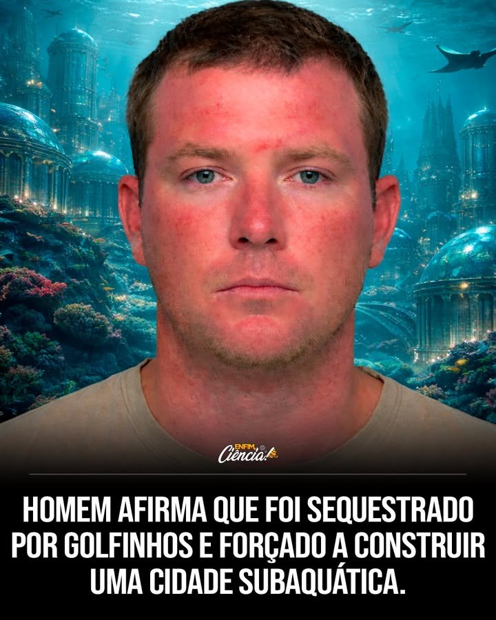 Ele apareceu **queimado de sol**, **desorientado** e com uma história tão absurda que, por um instante, o mais estranho nem parecia ser o que ele dizia — e sim o que havia deixado desenhado na areia. O que um homem faria sozinho, molhado, parado no acostamento de uma ponte, rabiscando algo que chamava atenção até de policiais experientes? Foi exatamente essa a cena que levou agentes do escritório do xerife do condado de Lee a irem até a **Sanibel Causeway**, na Flórida, depois que um motorista relatou ter visto um homem “completamente molhado e desenhando plantas arquitetônicas na areia”. Mas por que isso parecia tão fora do normal? Porque não era apenas um desenho qualquer. Segundo o relatório policial, o homem estava **descalço**, usando apenas **uma sunga**, com **fortes queimaduras de sol**, e parecia confuso. Ainda assim, o que ele traçava no chão não lembrava rabiscos aleatórios. Eram **plantas detalhadas**, com elementos que pareciam indicar uma organização real. Quem era esse homem? Só mais tarde os agentes identificaram o nome que transformaria a ocorrência em algo ainda mais improvável: **Ricky James Hollowell**, de **33 anos**. E foi quando ele começou a explicar o que teria acontecido que a situação saiu do incomum e entrou no território do inacreditável. O que ele disse? Hollowell afirmou que havia sido **“levado contra a própria vontade por um grupo de golfinhos há três dias”**. Sim, foi isso que ele contou aos policiais. E não parou aí. Segundo ele, esses golfinhos o forçaram a trabalhar em um **“projeto de construção subaquático”**. Mas onde isso teria começado? De acordo com o próprio Hollowell e com o relatório, tudo aconteceu enquanto ele nadava perto de **Fort Myers Beach**. Foi ali, segundo sua versão, que os golfinhos se aproximaram e o escoltaram até um ponto a cerca de **12 metros abaixo da superfície**. E é aqui que muita gente trava a leitura por um segundo: se ele passou três dias debaixo d’água, como teria sobrevivido? A resposta dele foi tão direta quanto perturbadora. Quando os agentes perguntaram como ele conseguiu respirar durante esse período, Hollowell respondeu: **“Gerald cuidou disso. Eu não fiz perguntas. Você não questiona o Gerald.”** E quem seria Gerald? Segundo Hollowell, era o **chefe do projeto**. Um golfinho. Ele disse ainda que os animais se comunicavam por **“uma série de cliques”** que ele acabou aprendendo a interpretar. Parece o ponto mais improvável da história? Talvez. Mas há um detalhe que quase ninguém ignora quando chega nessa parte: os desenhos na areia. O que havia neles para chamar tanta atenção? Os policiais descreveram a planta como **“detalhada o suficiente para ser preocupante”**. Não era apenas um esboço vago. Havia o que pareciam ser **condomínios**, **uma praça central** e até **um centro de recreação**. O policial **Shawn Oakley**, que atendeu à ocorrência, resumiu o espanto de forma quase perfeita: em **11 anos** no escritório do xerife, o que mais chamou sua atenção foi justamente a parte das plantas. Segundo ele, Hollowell **“até tinha zoneamento”**. E por que ele teria sido solto? Essa é outra parte que muda o tom de tudo. Hollowell disse aos agentes que foi liberado porque **“os golfinhos ficaram satisfeitos com o trabalho dele”**. Só que a história não terminava ali. Segundo ele, Gerald deixou um aviso: **eles voltariam para a fase dois**. Fase dois de quê? Essa é a pergunta que fica pairando depois que o relatório termina. Porque, oficialmente, o que se sabe é que Hollowell foi levado para **avaliação médica**. E o resto? O resto permanece preso entre o relato policial, os desenhos na areia e uma frase que transforma uma ocorrência estranha em algo difícil de esquecer. No fim, o caso não ficou marcado apenas por um homem encontrado na ponte, com queimaduras e sinais de desorientação. Ficou marcado porque ele não apareceu apenas contando uma história. Ele apareceu com **um plano**. E é justamente isso que torna tudo mais inquietante: alguns homens constroem cidades em terra. **Ricky Hollowell afirma que construiu uma debaixo d’água para golfinhos** — e, por mais improvável que pareça, havia detalhes demais para simplesmente passar adiante. E talvez o mais curioso não seja o que ele disse ter vivido. Talvez seja o que ainda estaria por vir, se **Gerald** realmente decidir iniciar a tal **fase dois**.