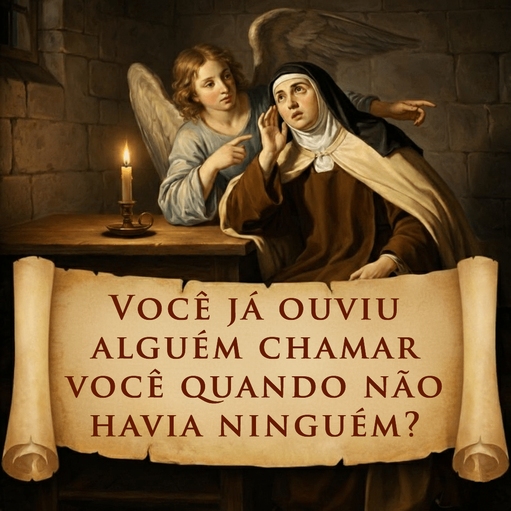Santa Teresa avisa: se você ouvir seu nome quando não houver ninguém por perto, é isso que significa...
