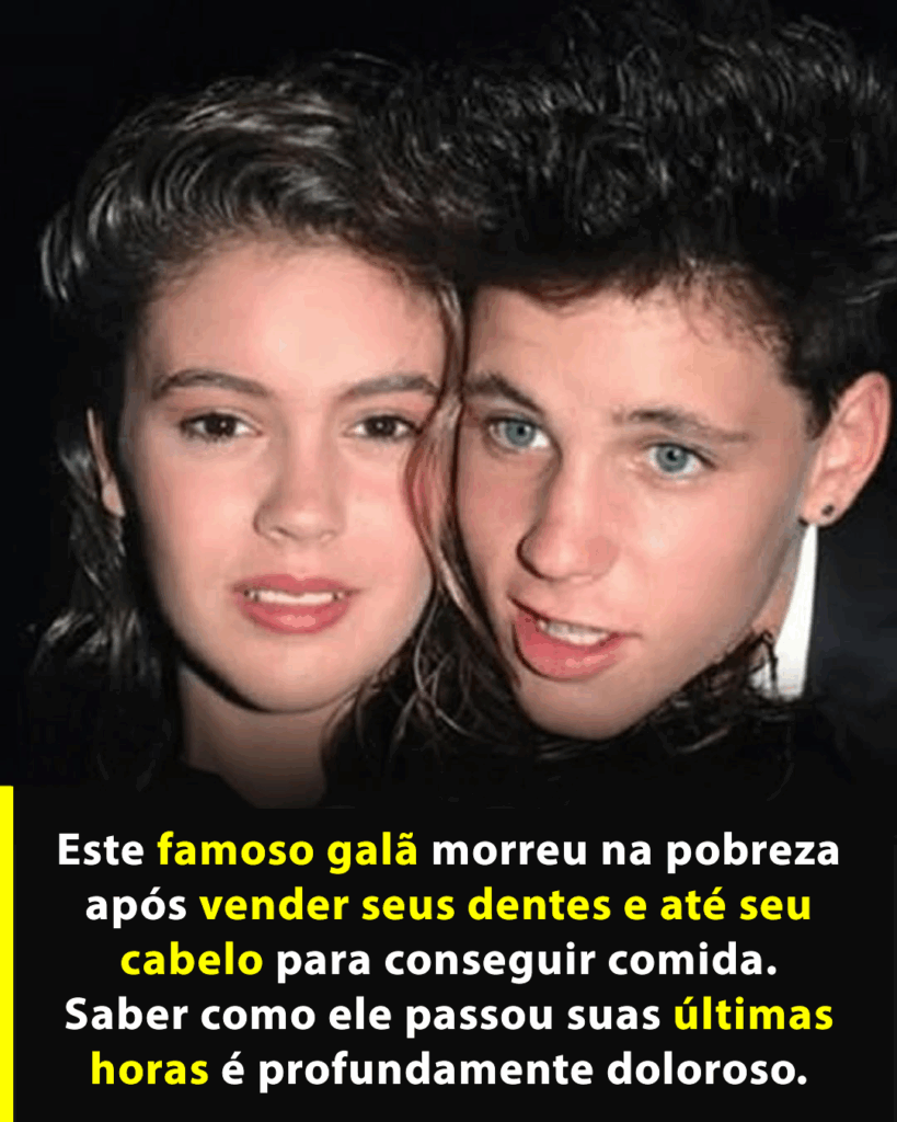 Este galã terminou seus dias na pobreza, após vender dentes e até o cabelo para conseguir comida. Suas últimas horas foram profundamente dolorosas