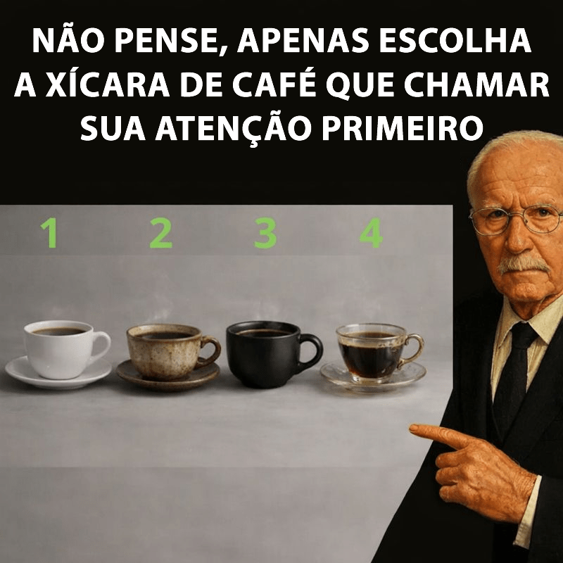 Teste psicológico: escolha uma xícara de café e veja o que isso revela sobre o seu mundo interior