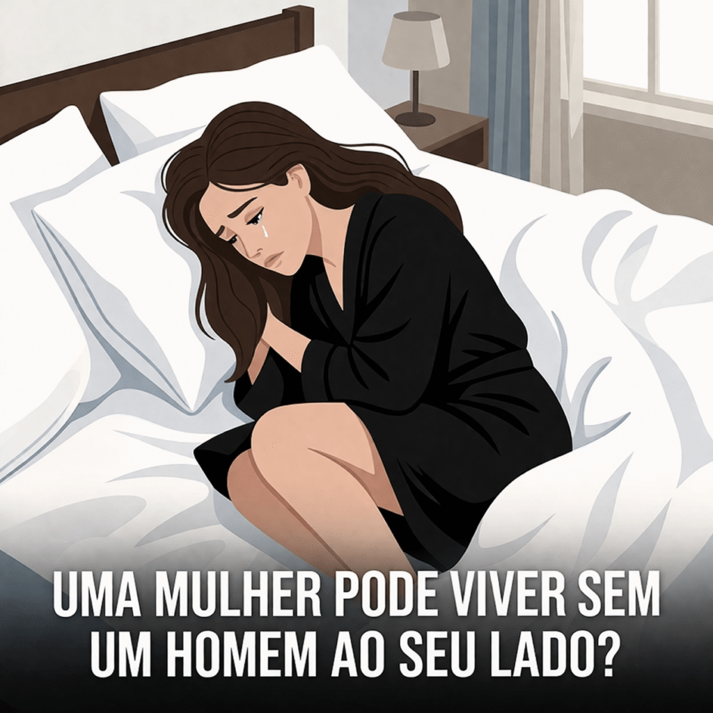 Uma mulher pode viver sem um homem ao seu lado?