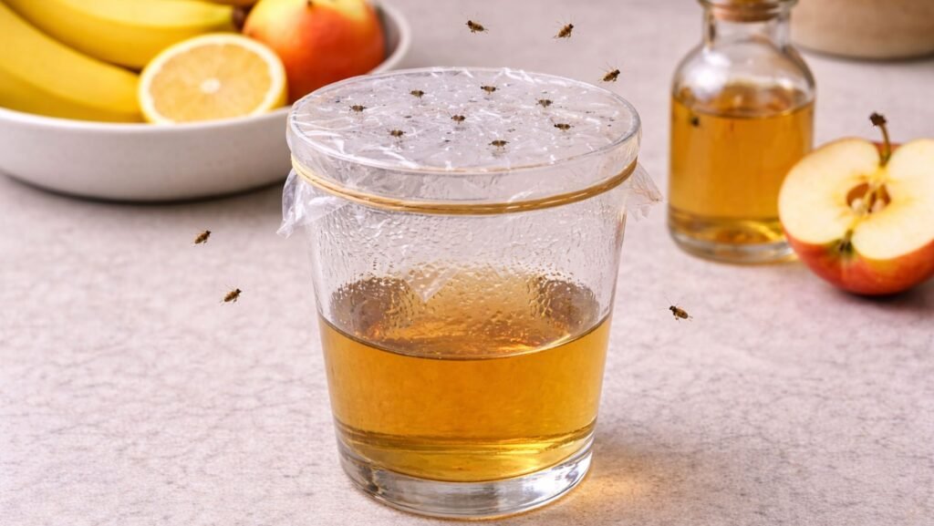 Elas aparecem do nada, tomam conta do ambiente e fazem parecer que a limpeza nunca é suficiente — então por que algumas soluções simples conseguem derrubar uma infestação inteira tão rápido? A resposta começa justamente no que quase ninguém nota: **moscas e mosquitos** não precisam de muito para voltar. Um cheiro discreto, um resíduo quase invisível, um resto de alimento que passou despercebido já basta para atrair esses insetos outra vez. E se eles sempre encontram um caminho de volta, o que poderia interromper esse ciclo de forma realmente eficiente? O ponto está em entender como eles chegam até você. Esses insetos têm **alta capacidade de adaptação** e se reproduzem com rapidez. Além disso, usam o **olfato** para localizar fontes de alimento com facilidade. É por isso que, mesmo depois de limpar a casa, a sensação continua a mesma: eles somem por um momento e logo reaparecem. Mas se o problema está no que os atrai, não faria mais sentido usar isso contra eles? É exatamente aí que entra uma solução tão simples que muita gente duvida da eficácia antes de testar. Em vez de tentar apenas espantar, essa armadilha trabalha com dois princípios diretos: **atração** e **retenção**. Parece básico demais? É justamente esse o detalhe que surpreende. Primeiro, existe uma mistura capaz de liberar odores que chamam os insetos. E por que isso funciona tão bem? Porque ingredientes comuns, presentes em muitas casas, já são suficientes para criar esse efeito. **Açúcar** e **vinagre** formam uma combinação que atrai as moscas com facilidade. Mas atrair não resolveria só metade do problema? Resolveria, se não houvesse um terceiro elemento mudando tudo. Quando os insetos entram em contato com o líquido, o **sabão** altera a **tensão da água**. E o que isso provoca? Faz com que eles afundem e não consigam sair. O que acontece depois muda completamente o resultado: a armadilha deixa de ser apenas um chamariz e passa a funcionar como um sistema de captura contínua, sem depender de produtos químicos. Mas há um detalhe que quase ninguém percebe: não é só a mistura que importa. A forma como ela é preparada e, principalmente, onde ela é colocada fazem diferença real. Se o odor precisa alcançar os insetos, a solução deve estar **bem dissolvida** para liberar esse cheiro de forma eficaz. E se a intenção é capturar mais, onde posicionar? A resposta é simples, mas decisiva: **quanto mais próximo da fonte de atração**, maior tende a ser a eficiência. Isso significa que o local onde as moscas costumam aparecer — especialmente em dias quentes ou durante refeições — pode definir o sucesso da armadilha. E é aqui que muita gente se surpreende: às vezes, não faltava limpeza, faltava estratégia. Então qual é, de fato, essa solução que vem chamando atenção? O conteúdo selecionado mostra uma **armadilha caseira** montada com poucos ingredientes, de forma **barata**, prática e com potencial para capturar grande quantidade de insetos. O material foi apresentado pelo canal **Cantinho de casa**, que reúne mais de **3,04 milhões de inscritos** e já ultrapassou **164 mil visualizações** nesse vídeo. Mas por que tanta gente parou para assistir algo tão simples? Porque o segredo não está em um ingrediente raro nem em um método complicado. Está na combinação de estímulos: o **cheiro atrai**, o acesso facilita a entrada e o líquido impede a saída. Esse conjunto cria um ciclo direto, econômico e eficiente. E quando a armadilha pode ser usada em **vários pontos da casa ao mesmo tempo**, o alcance aumenta ainda mais. No fim, o que parecia apenas mais uma dica doméstica revela algo maior: o combate às moscas não depende necessariamente de soluções caras, e sim de entender exatamente o que faz esses insetos voltarem. Quando isso é usado contra eles, o resultado pode ser muito mais forte do que parece à primeira vista. E talvez o mais curioso seja perceber que, depois de montar a primeira, a próxima dúvida já não é se funciona — mas quantas ainda vale a pena espalhar pela casa.