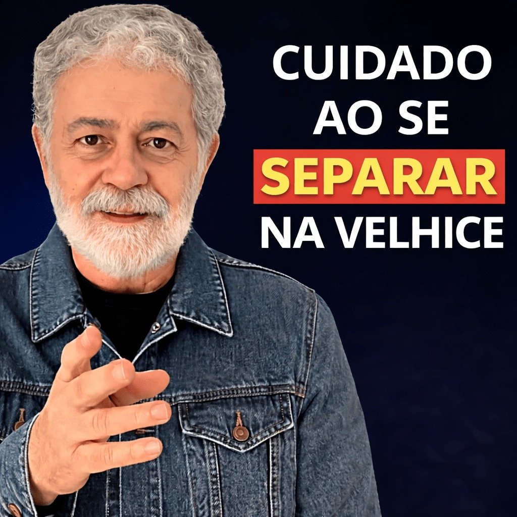 Às vezes, o maior risco de uma separação depois dos **60 anos** não está no fim do relacionamento, mas no que começa quando a porta se fecha e o silêncio finalmente aparece. Mas por que isso pesa tanto nessa fase da vida? Porque, ao contrário do que muita gente imagina, não se trata apenas de romper com uma pessoa. A ruptura costuma atingir a **rotina**, os hábitos, os horários, os pequenos acordos invisíveis que foram sendo construídos ao longo de anos. E quando isso some de uma vez, o impacto pode ser muito maior do que parece à primeira vista. Então o problema é só a solidão? Não exatamente. A solidão é uma parte importante, mas há algo ainda mais profundo: depois de tanto tempo dividindo a vida, muitos costumes deixam de ser simples repetições e passam a fazer parte da própria identidade. O café da manhã em determinado horário, uma conversa curta no fim do dia, até o silêncio compartilhado dentro de casa. Quando tudo isso desaparece, o vazio nem sempre vem como tristeza imediata. Às vezes, ele surge como estranheza. E é justamente aí que muita gente se confunde. Se a separação pode trazer alívio, por que ela também pode machucar tanto? Porque as duas coisas podem acontecer ao mesmo tempo. Em alguns casos, existe sim a sensação de **liberdade**, de recomeço, de fim de um desgaste antigo. Mas existe um detalhe que quase ninguém nota: o alívio inicial não impede que, depois, apareçam sentimentos difíceis de lidar. E o que vem depois pode mudar completamente a forma como essa decisão é percebida. Que sentimentos são esses? **Vazio**, **arrependimento**, sensação de perda, dificuldade para se adaptar e, principalmente, a descoberta tardia de que não se estava preparado para viver sozinho de verdade. E é aqui que muita gente se surpreende: nem sempre a dor maior é pela ausência da pessoa. Em muitos casos, o que pesa é a ausência da vida que existia ao lado dela. Mas isso não acontece em qualquer idade? Sim, porém depois dos 60 o cenário costuma ser diferente. Nessa fase, o convívio social tende a diminuir, os filhos geralmente já seguiram seus próprios caminhos e conhecer novas pessoas pode se tornar menos frequente. O que em fases mais jovens poderia ser uma transição com mais movimento, aqui pode se transformar em uma experiência mais silenciosa e prolongada. E quando o silêncio se prolonga, ele deixa de ser descanso e passa a ser presença constante. Só o emocional é afetado? Não. Há outro ponto pouco discutido, e ele costuma chegar sem aviso: o **impacto financeiro**. Separar-se depois dos 60 pode significar dividir tudo o que foi construído ao longo da vida, lidar com uma renda menor e assumir despesas sozinho. O que antes sustentava duas pessoas em uma estrutura compartilhada pode não funcionar da mesma forma quando essa estrutura deixa de existir. E essa pressão, quando aparece, muda o peso de toda a decisão. Mas há ainda uma camada que quase sempre fica escondida. O emocional e o físico estão conectados. Por isso, mudanças intensas nessa fase também podem afetar o corpo. **Problemas para dormir**, **cansaço frequente**, **falta de ânimo** e até o agravamento de questões de saúde podem surgir nesse período. Não porque a separação, por si só, cause tudo isso de forma automática, mas porque o organismo já não responde da mesma maneira que em fases mais jovens. Então separar-se depois dos 60 é sempre um erro? Não. Em alguns casos, pode ser necessário, inevitável e até o melhor caminho. Mas o ponto raramente dito é outro: essa decisão não envolve apenas deixar alguém. Envolve deixar para trás uma **estrutura de vida** inteira. E reconstruir essa estrutura, nessa fase, pode ser mais difícil do que parece quando se olha apenas para o desejo imediato de sair de uma situação. O que deveria ser pensado antes? Perguntas simples podem evitar arrependimentos profundos: existe preparo emocional para a **solidão real**? Há condições financeiras para sustentar uma nova rotina? Existe rede de apoio? O que está doendo é a relação em si ou um momento difícil dentro dela? Essa diferença parece pequena, mas muda tudo. E qual é o ponto principal que quase nunca é dito? Que, depois dos 60, a separação nem sempre dói mais por causa do fim do amor. Muitas vezes, ela dói porque desmonta uma vida inteira que parecia estável, familiar e reconhecível. E quando isso acontece, muita gente percebe tarde demais que a saudade não era exatamente da pessoa — era do mundo que existia com ela. O problema é que esse mundo, uma vez desfeito, raramente volta do mesmo jeito.