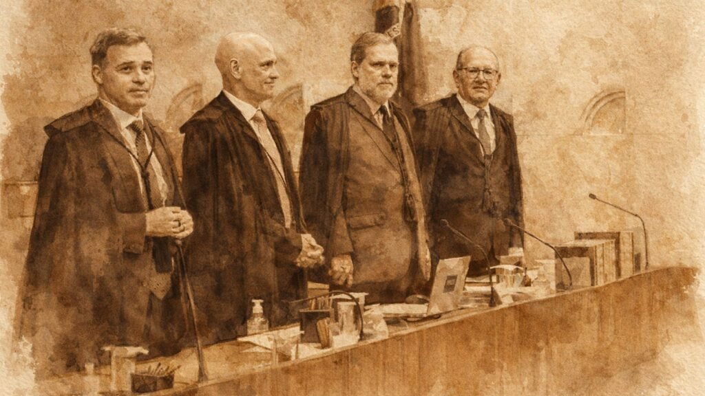 O que levou o STF a negar a prorrogação da CPMI do INSS? O STF, por 8 votos a 2, validou a estratégia de Davi Alcolumbre, negando a prorrogação da CPMI do INSS. Isso prejudicou investigações sobre fraudes bilionárias que afetaram aposentados e pensionistas. Qual era o foco das investigações da CPMI do INSS? A CPMI investigava uma possível relação do Banco Master, de Daniel Vorcaro, com fraudes que resultaram em descontos não autorizados em benefícios de aposentados. Como o Banco Master está ligado ao STF? Alguns ministros do STF têm relações com Daniel Vorcaro, do Banco Master, envolvendo negociações de resorts e contratos com escritórios de advocacia ligados a suas famílias. Qual foi o papel de André Mendonça na CPMI? André Mendonça votou pela prorrogação da CPMI, mas anteriormente interpretou amplamente o direito à não incriminação, dispensando investigados de depor. O que Cristiano Zanin decidiu sobre a CPI do Banco Master? Cristiano Zanin negou um pedido para obrigar o presidente da Câmara a instaurar a CPI do Banco Master, dificultando investigações. Como Gilmar Mendes influenciou as investigações? Gilmar Mendes anulou quebras de sigilo de empresas ligadas ao caso e indicou que a investigação do Banco Master poderia ter o mesmo destino da Lava Jato. Por que Dias Toffoli não foi considerado suspeito no caso Master? Os ministros do STF afirmaram não ver elementos que tornassem Dias Toffoli suspeito, apesar de ele ter se afastado da relatoria do caso. Como as decisões do STF contradizem sua própria jurisprudência? As decisões recentes do STF contradizem práticas anteriores, como a abertura de CPIs que cumpriam exigências constitucionais. Qual foi a crítica de Gilmar Mendes sobre a CPMI do INSS? Gilmar Mendes criticou a ideia de "inquéritos eternos" e as prorrogações sem critério, apesar de o inquérito das fake news ser um exemplo disso. Como o STF lida com vazamentos de informações? Há vazamentos frequentes de informações por ministros a jornalistas, enquanto criticam políticos e jornalistas por obterem informações relevantes. O que a blindagem do STF representa para a democracia? A blindagem do STF é vista como uma afronta à inteligência dos brasileiros e um risco à integridade da ordem constitucional. O que é necessário para enfrentar a blindagem do STF? Juristas, lideranças empresariais e institucionais devem se manifestar com clareza e coragem para preservar a integridade constitucional. Qual é o papel do Senado diante da blindagem do STF? O Senado deve cumprir seu dever constitucional, pressionado pela sociedade, ou a correção virá pelo voto, com um novo Senado. O que acontece se a blindagem do STF se completar? Se a blindagem se completar, o STF se tornará uma instância sem controle, acima da Constituição, ameaçando a democracia.