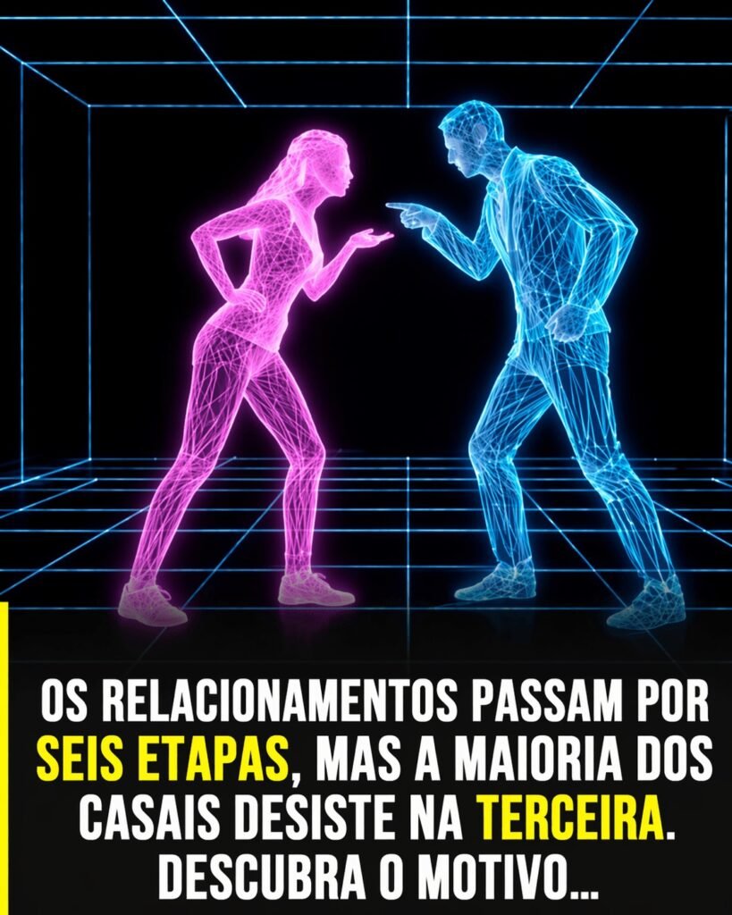 Tem um momento em quase todo relacionamento em que tudo parece estar escapando — e é justamente aí que muita gente vai embora sem perceber o que realmente está acontecendo. Mas por que isso acontece se, no começo, parecia tão certo? Porque o início costuma vir carregado de **intensidade**, **admiração** e uma sensação quase hipnótica de encaixe. As conversas fluem, a presença do outro acalma, e tudo parece confirmar que, desta vez, é diferente. Só que essa fase, por mais verdadeira que seja, não foi feita para durar para sempre. Então o que muda? Muda o olhar. Aquilo que antes era visto com encanto começa a ser percebido com mais realidade. Pequenos hábitos, diferenças de ritmo, formas distintas de pensar e reagir deixam de passar despercebidos. E a dúvida aparece quase sem aviso: se antes era tão leve, por que agora parece mais difícil? A resposta incomoda justamente porque é simples: o que começa a desaparecer não é, necessariamente, o **amor**, mas a **idealização**. E quando essa camada cai, o outro deixa de ser a versão imaginada e passa a ser uma pessoa real, com complexidades, limites e contradições. Isso assusta? Sim. Mas há um detalhe que quase ninguém percebe: esse susto não é sempre um sinal de fim. Muitas vezes, é sinal de transição. Transição para quê? Para uma fase em que o relacionamento deixa de se sustentar apenas na emoção inicial e começa a exigir algo mais difícil: **maturidade emocional**. E é aqui que muita gente se surpreende, porque o desconforto que parecia prova de fracasso pode ser, na verdade, a primeira evidência de que a relação está saindo da fantasia e entrando na vida real. Mas se isso é natural, por que tantos casais desistem? Porque existe uma etapa especialmente delicada, aquela em que surgem **discussões**, **ruídos na comunicação** e uma sensação de **afastamento emocional**. É o ponto em que muitos pensam: “já não é como antes”. E, quando essa frase aparece, ela costuma vir acompanhada de outra ainda mais perigosa: “talvez tenha acabado”. Será que acabou mesmo? Nem sempre. O que acontece depois muda tudo, porque essa sensação de perda costuma ser confundida com o fim do sentimento, quando muitas vezes é apenas o fim da ilusão de perfeição. E isso faz toda a diferença. Afinal, amar alguém idealizado é uma coisa. Construir algo com alguém real é outra completamente diferente. Então quais são essas etapas que quase todo relacionamento atravessa? Primeiro vem o encantamento, quando tudo parece perfeito e o vínculo cresce rápido, impulsionado pela idealização. Depois, surge um olhar mais realista, em que diferenças e características antes ignoradas começam a ficar visíveis. Até aqui, muita gente ainda acredita que consegue lidar bem com a mudança. Mas o ponto crítico chega logo depois. A terceira etapa é a mais desafiadora porque traz conflitos, falhas de comunicação e a impressão de que a conexão está se perdendo. É justamente aqui que a maioria desiste. E por quê? Porque interpreta essa mudança como prova de que o amor enfraqueceu, quando, em muitos casos, o que enfraqueceu foi apenas a fantasia que envolvia o outro. E se o casal não desistir nesse ponto? Aí começa algo que pouca gente vê de imediato. Aos poucos, pode surgir uma nova forma de convivência, baseada em **diálogo**, **limites** e uma compreensão mais honesta das diferenças. Não é tão eufórica quanto o começo, mas pode ser muito mais sólida. Isso significa que a intensidade some para sempre? Não exatamente. Ela muda de forma. Em vez da explosão inicial, aparece uma conexão mais profunda, sustentada por **respeito**, **parceria** e escolhas conscientes. Parece menos cinematográfica? Talvez. Mas costuma ser mais verdadeira. Então qual é o verdadeiro motivo de tantos casais desistirem na terceira etapa? Porque confundem a queda da idealização com o fim do amor. E esse erro muda tudo. Quando não entendem que a dificuldade pode fazer parte do crescimento, muitos encerram a relação justamente no momento em que ela começaria a se tornar real. No fim, as seis etapas não mostram que o amor falha. Mostram que ele muda. E talvez a pergunta mais importante não seja se “já não é como antes”, mas se existe disposição para descobrir o que ele pode se tornar depois disso.