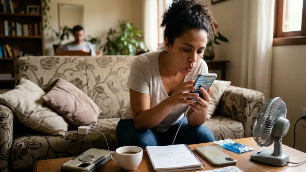 Seu celular pode estar avisando que algo está errado muito antes de travar, desligar ou parar de funcionar. Mas será que todo aquecimento é sinal de defeito grave? Nem sempre. Em muitos casos, o calor excessivo aparece por causa de hábitos comuns do dia a dia, daqueles que passam despercebidos e vão se repetindo até virar rotina. Então por que o aparelho esquenta tanto? Porque algumas funções exigem mais do **processador** e da **bateria**. Isso costuma acontecer durante **jogos**, uso da **câmera**, **videochamadas**, navegação com **GPS** e também na **recarga**. Nessas situações, o celular trabalha mais e, como consequência, aquece mais. O problema começa quando esse aquecimento deixa de ser pontual e passa a acontecer com frequência. Mas o uso intenso é o único motivo? Não. O ambiente também pesa bastante. **Sol direto**, locais muito quentes e longos períodos de uso contínuo aumentam a temperatura do aparelho. Em vários casos, o excesso de calor não vem de uma única causa, mas da soma entre tarefas pesadas e fatores externos que parecem inofensivos. E onde entram os hábitos mais comuns? Entram justamente no que muita gente faz sem perceber. Deixar vários **apps em segundo plano**, manter o **brilho da tela** muito alto e carregar o celular enquanto assiste a vídeos pesados forma um combo clássico de aquecimento. Também contribuem o uso de **carregador inadequado**, o brilho no máximo o tempo todo e a insistência em continuar usando o aparelho mesmo quando ele já está quente. Pequenos excessos, repetidos ao longo do dia, podem virar calor constante mais rápido do que parece. Se isso acontece com frequência, é hora de se preocupar? Antes de pensar no pior, vale testar mudanças simples. Muitas vezes, o aparelho melhora bastante com correções básicas de uso e recarga. Reduzir o brilho, evitar tarefas pesadas enquanto o celular carrega, fechar aplicativos que não estão sendo usados e tirar o aparelho de ambientes quentes já pode aliviar bastante a temperatura. Mas como perceber se o problema deixou de ser apenas um incômodo? O alerta começa quando o **superaquecimento** aparece mesmo em tarefas leves. Se o celular esquenta em repouso, apresenta **queda rápida de bateria**, sofre com **travamentos** ou perde desempenho poucos minutos depois de começar a ser usado, já vale observar com mais atenção. Esses sinais ajudam a entender que o aquecimento pode não estar ligado apenas ao uso intenso. O que fazer nesse ponto? Vale checar a **atualização do sistema**, observar se há **consumo anormal de aplicativos** e verificar o estado da **bateria**. Em alguns casos, **malware** ou **falha de software** também podem estar por trás do problema. Por isso, antes de buscar assistência, faz sentido revisar esses pontos e eliminar causas mais simples. E quando a situação deixa de ser algo que dá para ajustar em casa? Quando o celular esquenta parado, **desliga sozinho**, **para de carregar** ou apresenta **cheiro estranho**. Nesses casos, o melhor caminho é interromper o uso e procurar **avaliação técnica**. A partir daí, já não se trata apenas de conforto ou desempenho, mas de **segurança**. Então como resolver de forma prática? Comece pelo básico: evite usar o celular em **sol direto**, não mantenha o **brilho** sempre no máximo, feche **apps em segundo plano**, não faça uso pesado durante a **recarga**, use **carregador adequado**, reduza o tempo de uso contínuo em tarefas exigentes e observe se há **atualizações**, **consumo anormal de apps** ou sinais de desgaste da **bateria**. Se, mesmo com uso leve, o aparelho continuar muito quente, ou se **desligar sozinho**, **parar de carregar** ou apresentar **cheiro estranho**, pare de usar e busque **assistência técnica**.