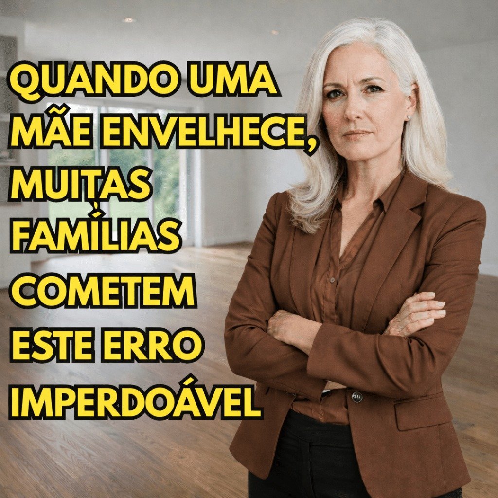 Ela passou a vida inteira cuidando de todos, mas, quando mais precisa, pode começar a desaparecer sem que ninguém perceba. Como isso acontece dentro da própria família? Não costuma ser por maldade, nem por abandono declarado. O problema quase sempre começa de forma silenciosa, quase invisível. Os filhos crescem, a rotina aperta, surgem novas responsabilidades, novos compromissos, novas urgências. E, no meio disso, alguém que sempre esteve no centro de tudo vai sendo colocada aos poucos nas bordas da convivência. Mas por que esse afastamento parece tão comum? Porque muita gente acredita, sem perceber, que com o passar dos anos a mãe precisa de menos atenção emocional. Parece lógico à primeira vista, não parece? Afinal, ela já viveu tanto, já enfrentou tanto, já aprendeu a lidar com a vida. Só que é justamente aí que mora o erro que tantas famílias ainda cometem. Ela realmente precisa de menos afeto? Não. Na prática, muitas vezes acontece o contrário. Com o envelhecimento, cresce a necessidade de presença, de escuta, de diálogo e de vínculo. O tempo muda o corpo, muda a rotina, muda a posição dentro da casa e da família. E quando tudo isso muda, o afeto deixa de ser detalhe e passa a ser sustento emocional. Então o que começa a falhar? As visitas ficam mais raras. As ligações passam a ser mais curtas. As conversas se tornam apressadas. A participação dela nas decisões da família diminui. E o que parecia apenas consequência da correria vai criando uma sensação difícil de nomear, mas fácil de sentir: a de estar sendo deixada de lado. Mas há um ponto que quase ninguém nota de imediato. Esse afastamento nem sempre aparece em grandes conflitos. Muitas vezes, ele se esconde em gestos pequenos. Resolver o que ela precisa, levar algo, ajudar com tarefas, organizar compromissos. Isso é cuidado? Sim. Mas isso basta? Nem sempre. Por que não basta, se a ajuda está sendo dada? Porque cuidado mecânico não substitui presença emocional. Fazer por ela não é o mesmo que estar com ela. Cumprir obrigações não tem o mesmo efeito de ouvir com calma, conversar sem pressa, demonstrar carinho verdadeiro. E é aqui que muita gente se surpreende: uma mãe idosa pode estar cercada de assistência e, ainda assim, se sentir profundamente sozinha. Como isso é possível? Porque o que machuca nem sempre é a falta de ajuda prática. Às vezes, o que dói é perceber que já não perguntam sua opinião, que suas histórias são interrompidas, que suas lembranças parecem longas demais para quem antes dependia delas para tudo. O que vem depois disso muda completamente o clima da relação: ela pode começar a se calar para não incomodar. E quando ela se cala, significa que está tudo bem? Quase nunca. Muitas mães preferem o silêncio ao peso de parecerem carentes. Em vez de reclamar, se recolhem. Em vez de pedir companhia, dizem que está tudo certo. Em vez de demonstrar tristeza, tentam parecer fortes. Só que esse silêncio, longe de ser sinal de paz, pode ser um dos indícios mais claros de distanciamento emocional. Mas existe uma forma ainda mais sutil de exclusão. Qual? Deixar de incluí-la nas conversas e decisões importantes, como se isso fosse uma forma de protegê-la. Parece cuidado, mas pode ser afastamento disfarçado. Quando a mãe deixa de ser ouvida, consultada e considerada, ela não perde apenas espaço na conversa. Ela perde o sentimento de pertencimento. E por que isso pesa tanto? Porque o envelhecimento não diminui o valor de uma mãe dentro da família. Pelo contrário. Sua presença continua carregando memória, experiência, conselhos e os laços que muitas vezes mantêm gerações conectadas. Ignorar isso não afasta apenas uma pessoa. Afasta também uma parte da história da própria família. Então qual é o erro silencioso, afinal? É imaginar que envelhecer faz uma mãe precisar de menos amor, menos escuta e menos presença. Quando, na verdade, ela continua sendo a mesma mulher que dedicou a vida aos outros — e que agora precisa sentir que ainda ocupa um lugar vivo, respeitado e afetivo dentro da família. O mais importante termina aqui? Ainda não. Porque entender esse erro é só o começo. O que realmente faz diferença vem depois: perceber, antes que seja tarde, que às vezes uma conversa tranquila, um gesto de carinho e o simples ato de ouvir podem valer mais do que qualquer ajuda prática. E quase sempre é nisso que tudo começa a mudar.