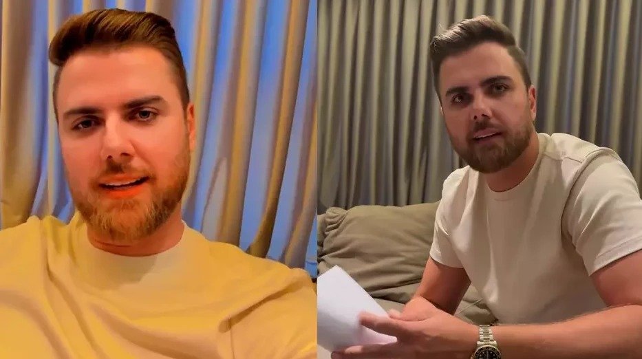 Por que a música de Zé Neto e Cristiano foi proibida pela Justiça? A Justiça proibiu a veiculação de trechos de um vídeo da música "Oi, Tudo Bem?" por associar imagens da influenciadora Karolina Trainotti sem consentimento, preservando seus direitos de personalidade. Qual é a relação entre a música e Daniel Vorcaro? A música não menciona Vorcaro diretamente, mas um vídeo promocional usou imagens dele e de sua ex-namorada, baseando-se em conversas íntimas vazadas. Quais foram as consequências da decisão judicial para a dupla sertaneja? A decisão impede a divulgação de imagens e dados pessoais de Karolina, afetando a promoção da música e gerando incertezas sobre seu lançamento. Como Zé Neto reagiu à proibição da música? Zé Neto expressou preocupação e surpresa, afirmando que a situação parecia uma brincadeira de 1º de abril e que a música está gerando polêmica antes mesmo do lançamento. Qual é o argumento da influenciadora Karolina Trainotti na ação judicial? Karolina alega que o vídeo a expôs de forma vexatória, explorando sua vida íntima de maneira sensacionalista, e busca indenização por danos morais. Quando a música "Oi, Tudo Bem?" será lançada? O lançamento está previsto para o dia 9 de abril, mas a decisão judicial e a polêmica podem influenciar essa data. O que a decisão judicial busca proteger? A decisão visa proteger os direitos de personalidade de Karolina, evitando a divulgação de sua imagem e dados pessoais sem consentimento em um contexto de ampla difusão digital.