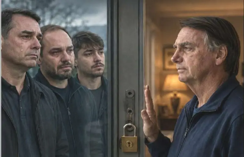 Todo mundo já entendeu que, no Brasil de hoje, a esquerda pode tudo e a família de Bolsonaro não pode quase nada. O que muita gente ainda custa a acreditar é até onde o Supremo Tribunal Federal está disposto a ir para manter essa narrativa viva, mesmo quando o assunto não é política, mas algo básico: o direito de um pai ver seus filhos. Enquanto criminosos confessos, aliados da esquerda, desfilam em entrevistas, podcasts e eventos, o ex-presidente Jair Bolsonaro cumpre prisão domiciliar cercado de restrições. Não pediram live, comício, reunião partidária ou discurso eleitoral. A defesa pediu apenas algumas horas, no Dia dos Pais, para que Flávio, Carlos e Jair Renan pudessem abraçar o pai em casa. Por que negar visita em data simbólica? A decisão de Alexandre de Moraes manteve a suspensão geral de visitas, liberando apenas médicos, fisioterapeutas e advogados. Ou seja, para o sistema, o corpo e o processo de Bolsonaro importam mais do que o vínculo com os próprios filhos. A justificativa? Uma carta com conteúdo político divulgada anteriormente por Flávio em rede social. Isso justifica punir toda família? Não. O próprio texto do caso mostra que Carlos e Jair Renan não foram responsabilizados pela divulgação da carta. Mesmo assim, foram colocados no mesmo balaio e impedidos de abraçar o pai. O que era para ser medida preventiva virou, na prática, punição coletiva. Onde está a tal proporcionalidade? Se o medo era uso político da visita, havia saída simples: encontro fiscalizado, regras claras, advertência de punição em caso de descumprimento. Mas o caminho escolhido foi o mais duro possível, justamente no Dia dos Pais. Para a esquerda, que sempre fala em “direitos humanos” e “ressocialização”, vale a pergunta: direitos humanos não valem para quem é de direita? Por que a esquerda se cala agora? Porque o alvo é Bolsonaro. Quando bandido é tratado com rigor, gritam por empatia. Quando um pai conservador, envelhecido, doente, é impedido de ver os filhos, o silêncio é ensurdecedor. No fim, duas palavras num despacho frio foram suficientes para separar um pai de três filhos em uma data que milhões de brasileiros comemoram juntos. O poder que consegue negar até um abraço vigiado mostra força, mas revela também algo que o povo já percebeu: quando o assunto é Bolsonaro e a direita, a régua da Justiça muda de tamanho.