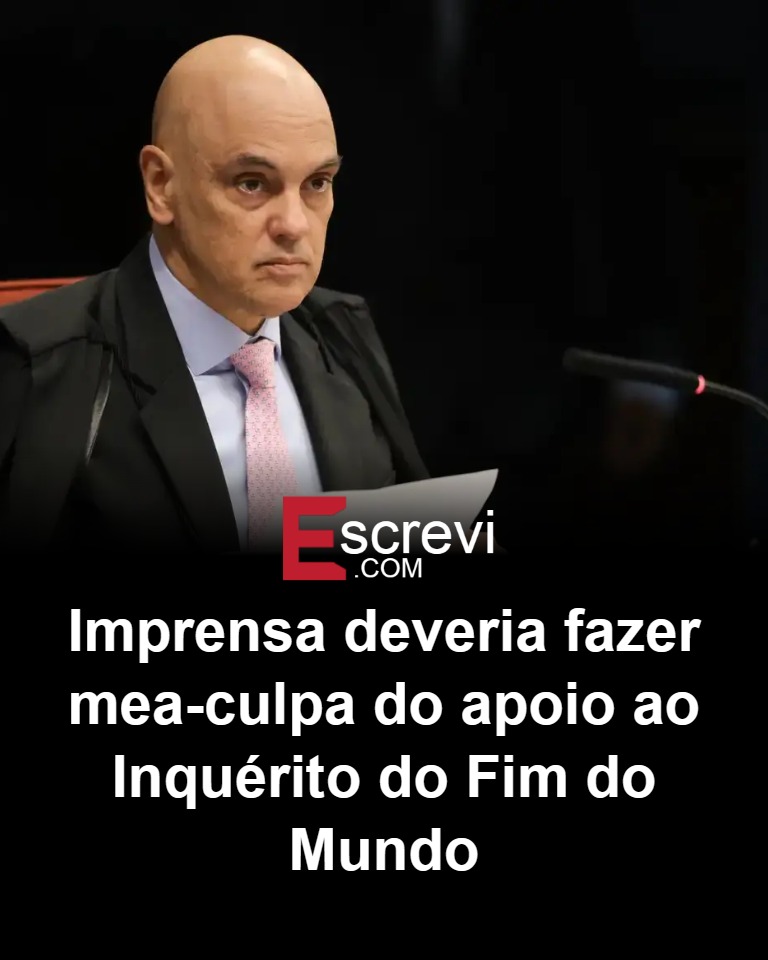 Todo mundo lembra como a esquerda e os grandes jornais vibraram quando nasceu o tal Inquérito das Fake News. Diziam que era “necessário” para enfrentar o bolsonarismo, defender a democracia, proteger o STF. Quem ousava criticar era chamado de golpista, extremista, inimigo das instituições. Hoje, os mesmos jornalões fingem espanto porque Alexandre de Moraes autorizou violar o sigilo de fonte do jornalista Luis Pablo e enfiou o repórter dentro do inquérito do fim do mundo. Justo o inquérito que eles aplaudiram lá atrás, quando a mira estava na direita. Por que só reclamam agora? Eles só reclamam porque, desta vez, o alvo é um jornalista que expôs ministro do STF e interesses políticos no Maranhão. Quando a censura caiu sobre a revista Crusoé, em 2019, por revelar o e-mail de Marcelo Odebrecht chamando Dias Toffoli de “amigo do amigo de meu pai”, a maioria tratou como “excesso pontual”, não como o monstro que estava nascendo. Quem criou esse monstro jurídico? O próprio STF, com Toffoli tirando o inquérito da cartola e entregando a relatoria a Moraes, que virou ao mesmo tempo vítima, investigador, acusador e juiz. Tudo sem Ministério Público, sem limite, sem vergonha. Por que a imprensa não assume culpa? Porque teria de admitir que ajudou a legitimar um instrumento de censura que hoje ameaça qualquer um que ouse investigar ministros, bancos amigos e contratos milionários, como o caso do Banco Master e da mulher de Moraes. Até quando vão fingir que o inquérito “cumpriu papel importante” e só depois foi desvirtuado? O inquérito nasceu torto, foi usado para perseguir a direita, e agora mostra a verdadeira cara: um mecanismo de poder para calar críticos, jornalistas e fontes. Se fizeram isso com a Crusoé e agora com Luis Pablo, quem será o próximo? O público conservador avisou desde 2019. A conta chegou. E não dá mais para fingir que não sabiam.