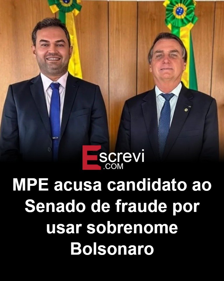 Quando o assunto é esquerda, vale tudo: apelido, rótulo, narrativa, artista militante, puxadinho de ONG e até político que muda de estado só para surfar em voto fácil. Ninguém fala nada. Mas quando o sobrenome é Bolsonaro, de repente o sistema inteiro entra em modo de alerta máximo. Em Rondônia, um aliado histórico do ex-presidente, Bruno Scheid, do PL, que arrecadou recursos para Jair Bolsonaro em 2022, virou alvo direto do Ministério Público Eleitoral por causa do nome de urna que quer usar: Bruno Bolsonaro Scheid. O mesmo sobrenome que a esquerda tenta demonizar há anos agora é tratado como se fosse crime só de aparecer na tela da urna. Por que só Bolsonaro incomoda tanto? A resposta está na força eleitoral do nome. O próprio MPE admite que o uso do sobrenome pode influenciar o eleitor, ao dizer que isso "angaria proveito eleitoral" e pode induzir o eleitor a achar que há vínculo familiar com Jair Bolsonaro. Ou seja, o problema não é fraude comprovada, é o medo do peso político do sobrenome. Isso vale para outros políticos também? Segundo a própria procuradoria, amizade, proximidade política ou relação pessoal não legitimam o uso do sobrenome Bolsonaro. Mas quando se trata de figuras da esquerda, quantos já não surfaram em nomes de caciques, dinastias políticas e apadrinhamentos sem qualquer escândalo nacional? Bruno já tinha sido multado por usar Bolsonaro em redes sociais e pré-campanha, depois o TRE voltou atrás dizendo que nem tinha competência para proibir. Agora, com o registro oficial para o Senado em 2026, o MPE pede a impugnação se ele insistir em manter o sobrenome na urna. Quem decide o nome do candidato? Na prática, a Justiça Eleitoral pode obrigar a retirada do sobrenome Bolsonaro do registro, sob o argumento de evitar "desinformação" e "fraude". Se ele não recuar, pode ter o pedido de candidatura indeferido. Enquanto isso, outro aliado, o deputado Hélio Lopes, concorre ao Senado por Roraima usando o sobrenome Bolsonaro como estratégia política da própria família. O recado é claro: o sistema sabe que o nome Bolsonaro continua forte, principalmente no Norte, e tenta cercar juridicamente quem ousa se aproximar demais dessa marca política. A eleição nem começou e a guerra contra o sobrenome já está declarada.