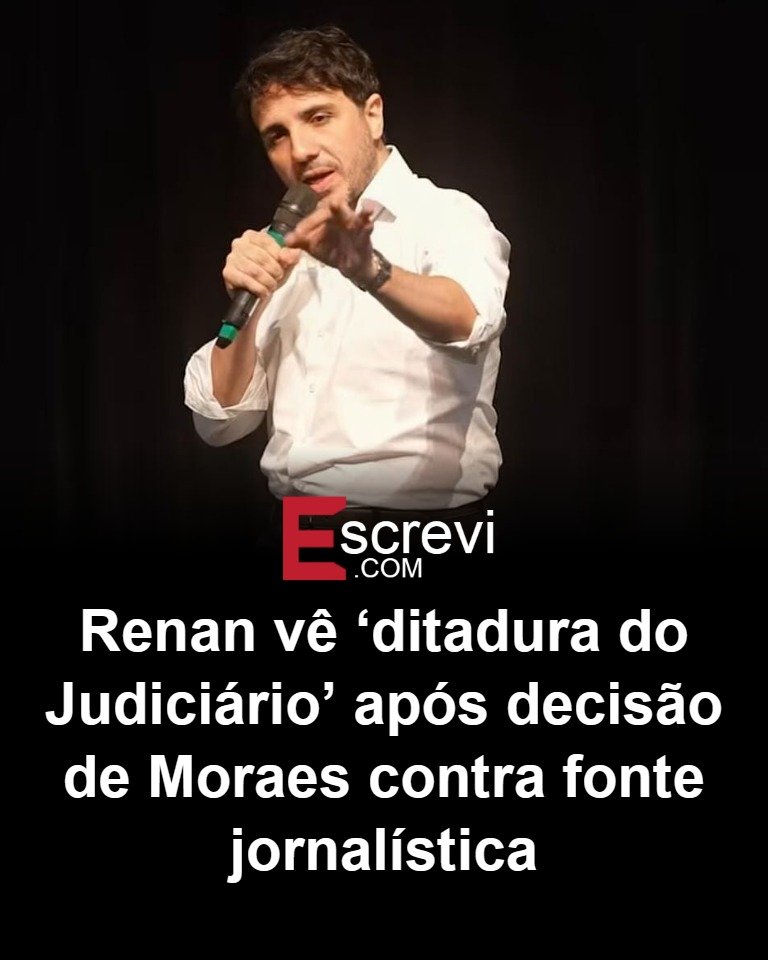 Há anos a esquerda repete o discurso de que está defendendo a democracia, enquanto aplaude cada novo passo de poder concentrado nas mãos do STF. Quem critica é chamado de golpista, extremista, inimigo das instituições. Mas, pouco a pouco, o brasileiro vai percebendo que a balança só pesa para um lado. Quando a direita é alvo, vale tudo: censura, bloqueio de redes, busca e apreensão, inquérito sem fim. Quando o assunto envolve possíveis ilegalidades de gente poderosa, principalmente dentro do próprio sistema, aí o clima muda. De repente, investigar passa a ser “ameaça à democracia”. Até quando essa seletividade? Por que o STF teme tanto investigação? Porque, como Renan Santos apontou, decisões assim criam um escudo em volta dos ministros, desestimulando qualquer apuração séria sobre seus atos. Se a fonte vira alvo, quem vai ter coragem de falar? O que está em jogo agora? Está em jogo o sigilo de fonte, que é pilar básico do jornalismo e da fiscalização do poder. Sem isso, denúncias contra autoridades simplesmente deixam de aparecer, por medo de retaliação. Renan, candidato à Presidência, lembrou que já havia dito que decisão ilegal não se cumpre. E o episódio em que Alexandre de Moraes autoriza busca e apreensão contra Raimundo Cutrim, apontado como fonte do jornalista Luís Pablo, reforça exatamente essa discussão: até onde o Supremo pode ir sem violar garantias constitucionais? Quem perde com esse tipo de decisão? Perde o cidadão comum, que fica sem jornalismo investigativo forte, sem operações policiais amparadas por informações de bastidores e sem fiscalização real do poder público. Ao afirmar que o Brasil se aproxima de uma “ditadura do Judiciário”, Renan verbaliza o que muita gente já sente, mas teme dizer em voz alta. Se investigar ministro vira risco, se fonte vira suspeito, se criticar decisão vira crime, que tipo de democracia é essa que a esquerda e o STF dizem estar defendendo?