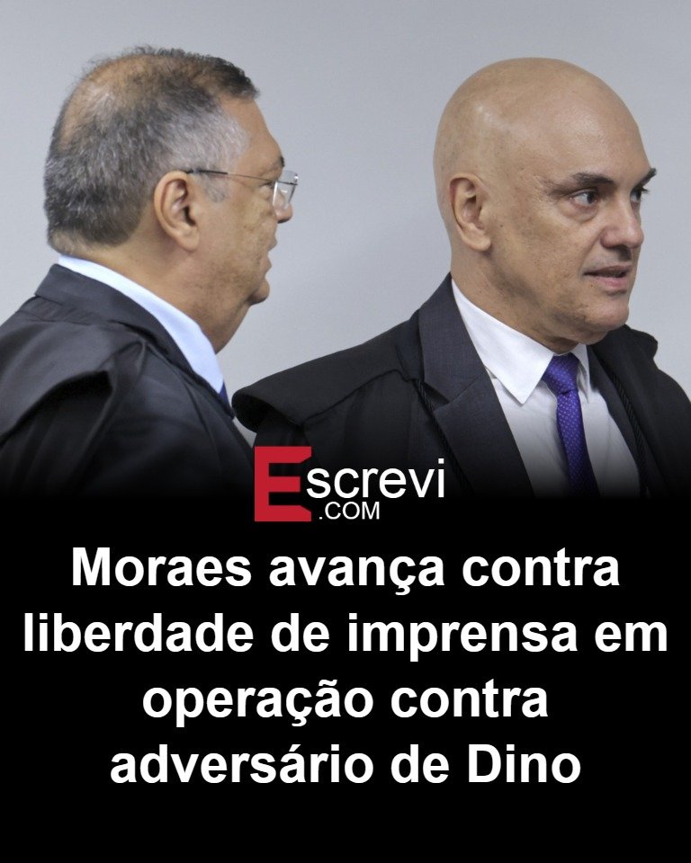 Quem acompanha a escalada de poder do STF já percebeu que a linha foi cruzada faz tempo. Mas, mesmo assim, a cada nova decisão, a sensação é de que conseguiram ir ainda mais longe. Agora, nem o sigilo da fonte, cláusula básica de qualquer democracia séria, está sendo respeitado. Enquanto a esquerda posa de defensora da “democracia” e do “combate às fake news”, o que se vê na prática é um cerco cada vez mais pesado contra quem ousa expor autoridades poderosas. E, curiosamente, esse cerco nunca cai sobre os amigos do sistema, só sobre adversários e jornalistas incômodos. Por que só a direita paga? A perseguição atinge principalmente críticos do governo e do STF, enquanto aliados seguem blindados. Onde está a tal imparcialidade? Flávio Dino aparece ao mesmo tempo como suposta vítima e como relator de investigação contra seu inimigo político Raimundo Cutrim. A defesa lembra que os dois são rivais declarados há anos. Mesmo assim, o ministro segue à frente do caso. Quem protege a Constituição hoje? Entidades de imprensa como Abert, Aner e ANJ já falaram em grave precedente contra a liberdade de imprensa, lembrando que o sigilo da fonte é garantia expressa no artigo 5º da Constituição. Se até elas estão alarmadas, imagine o resto do país. Por que a fonte virou criminosa? A operação de Alexandre de Moraes mira Raimundo Cutrim por supostamente fornecer informações ao jornalista Luís Pablo sobre uso de veículos oficiais ligados a Dino no Maranhão. Primeiro foram atrás do jornalista, extraíram mensagens do celular, agora vão em cima da fonte. A notícia incômoda é ignorada, quem é caçado é quem falou. Isso é democracia ou intimidação? Juristas já falam em “Estado policial” e em recado claro: quem ousar denunciar ministro do STF ou aliado poderoso pode ter a casa vasculhada. Enquanto isso, a narrativa oficial tenta vender tudo como “proteção” e “segurança”. O fato concreto é um só: para atingir um adversário de Dino, o STF passou por cima da liberdade de imprensa e do sigilo da fonte, e deixou o Brasil inteiro em alerta.