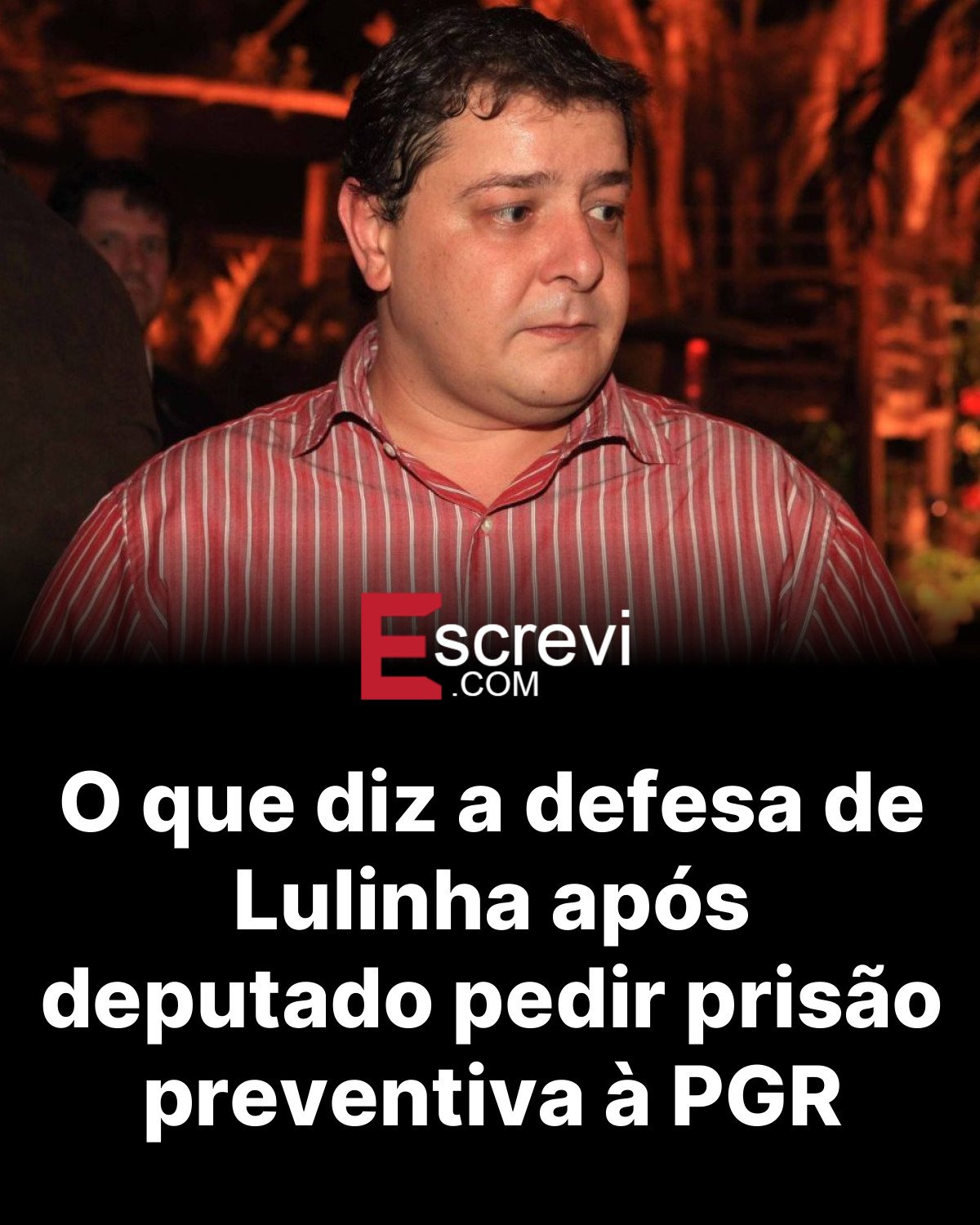 O que diz a defesa de Lulinha após deputado pedir prisão preventiva à PGR card preto