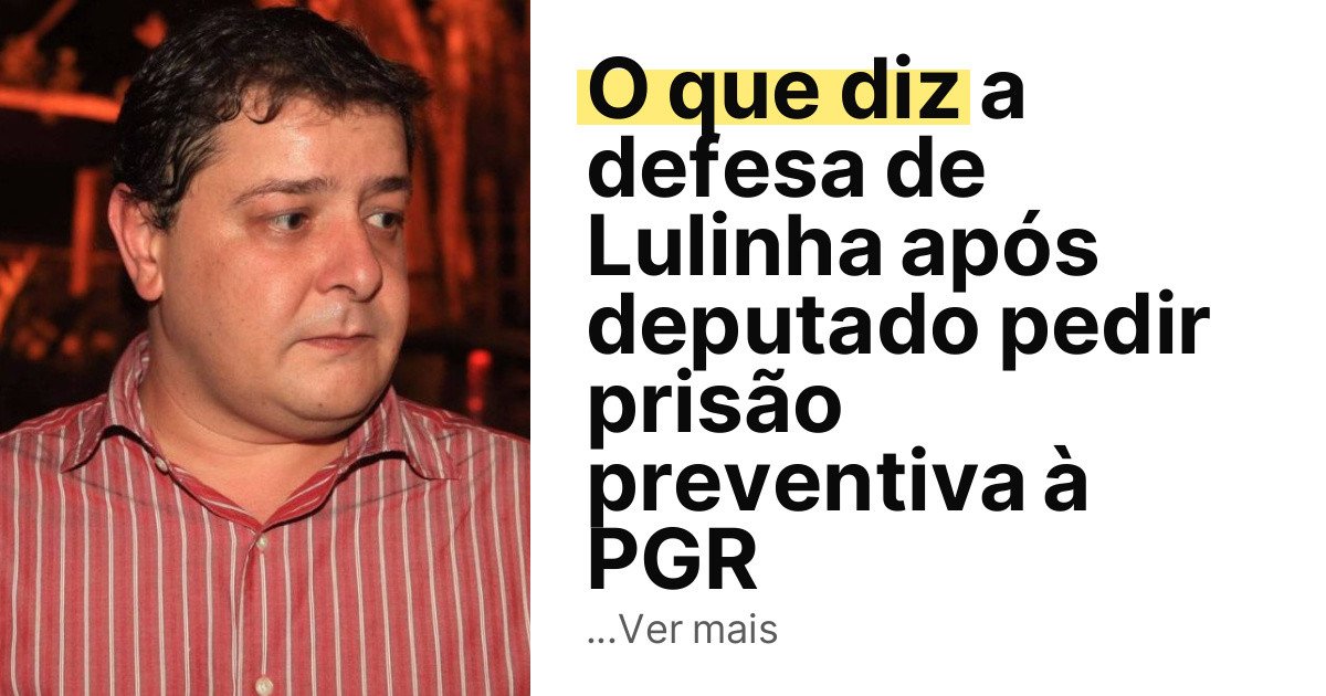 O que diz a defesa de Lulinha após deputado pedir prisão preventiva à PGR imagem principal